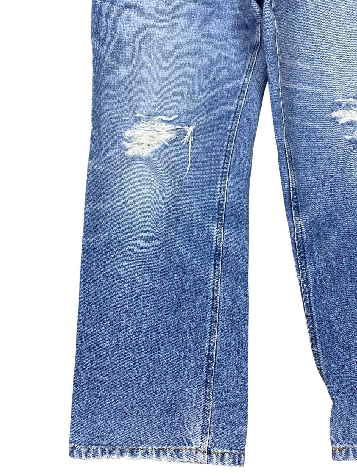 Lee Lee Brand Ripped Whiskers Style Loose Jeans Size US 32 / EU 48 - 7 Thumbnail
