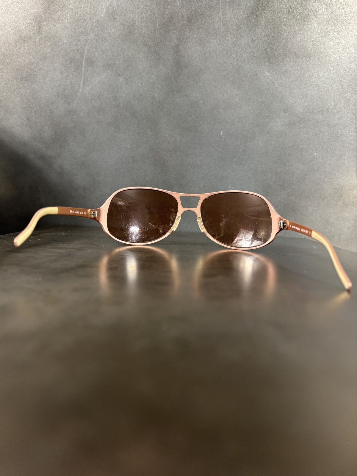 Costume National Vintage Costume National Sunglasses Y2K 2000s Bug Eye Metal Size ONE SIZE - 11 Thumbnail