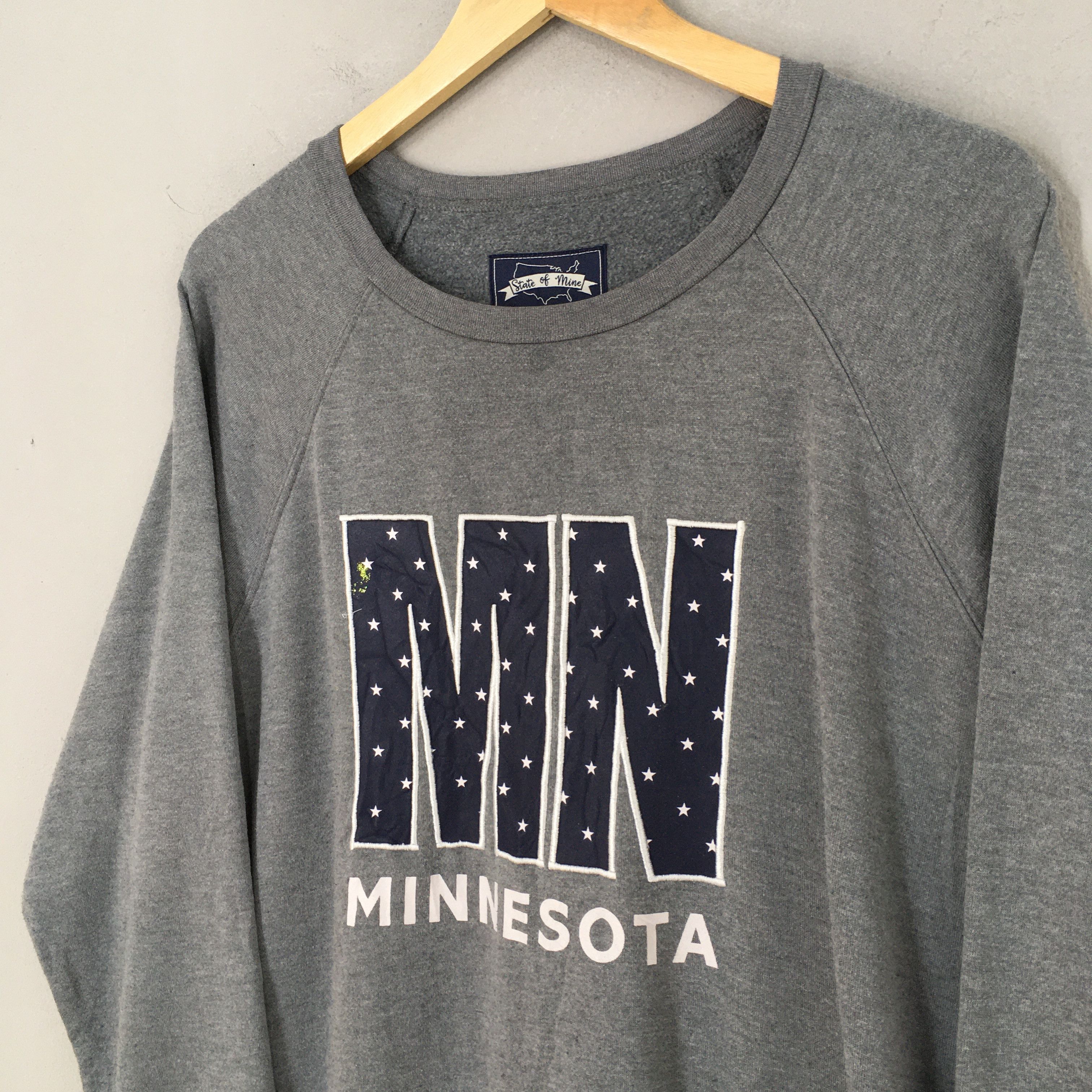 Other Vintage Minnesota State Gray Sweatshirt XLarge Size US XL / EU 56 / 4 - 3 Thumbnail