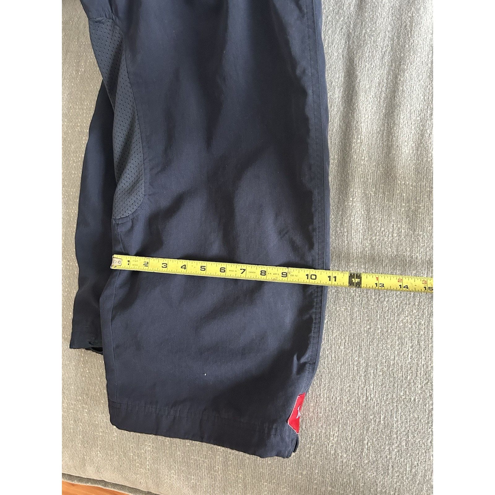 Nike Vtg Nike COR72Z Mens Blue Track Pants XXL Drawstring Joggers Size US 36 / EU 52 - 19 Thumbnail
