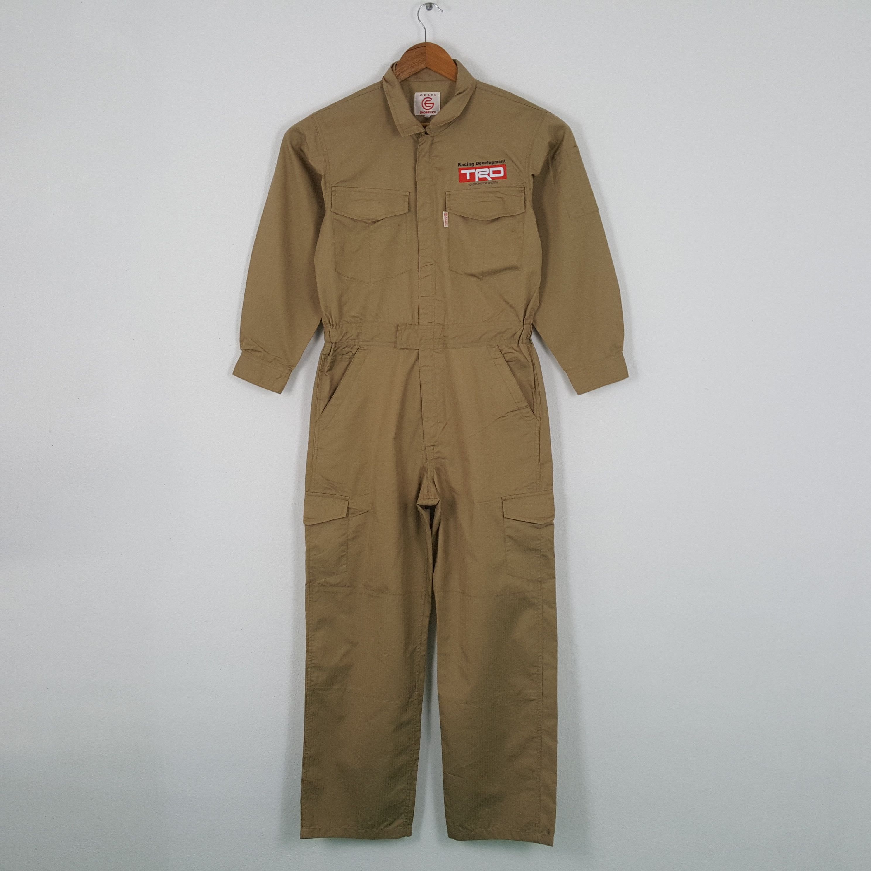 Japanese Brand × Vintage Vintage TRD TOYOTA MOTOR SPORTS Japanese Custom Coverall Size US M / EU 48-50 / 2 - 4 Thumbnail
