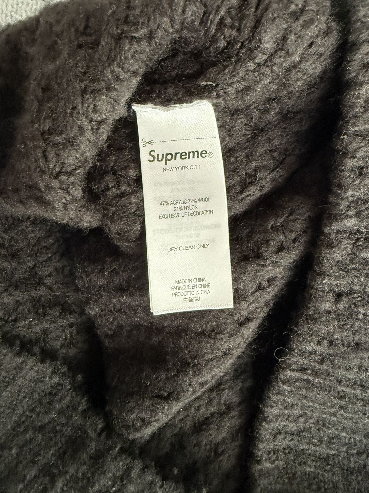 Supreme Supreme Small Box Waffle Sweater Size US M / EU 48-50 / 2 - 4 Thumbnail