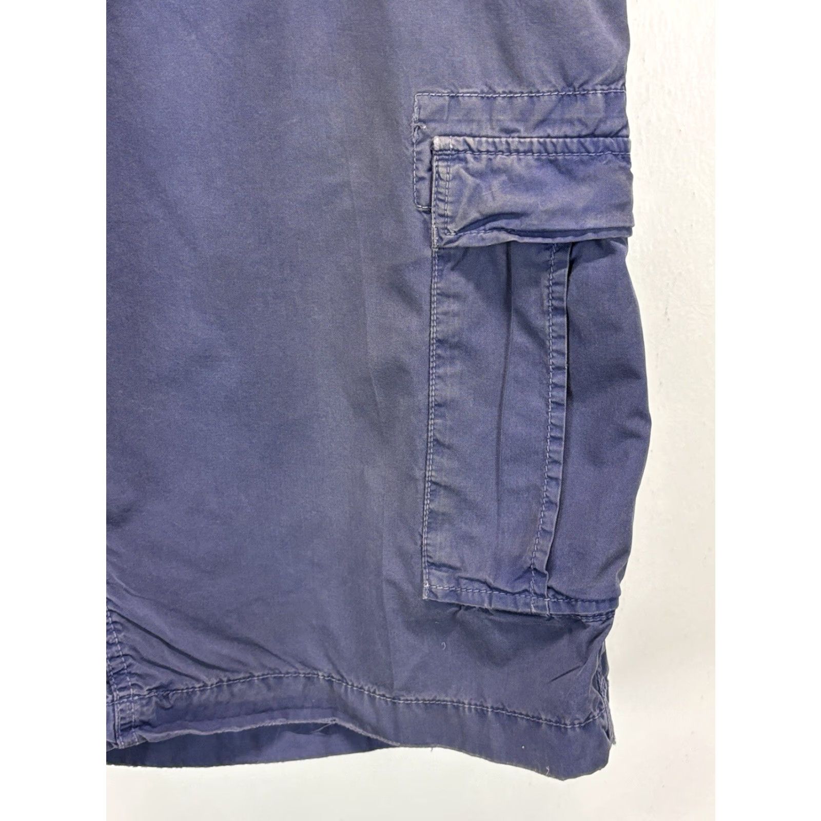 Polo Ralph Lauren VINTAGE Polo Ralph Lauren Cargo Shorts Mens 38 Blue 90s Cargo Shorts Men Regular Size 38 Cotton Summer 90s Mens Size US M / EU 48-50 / 2 - 2 Thumbnail