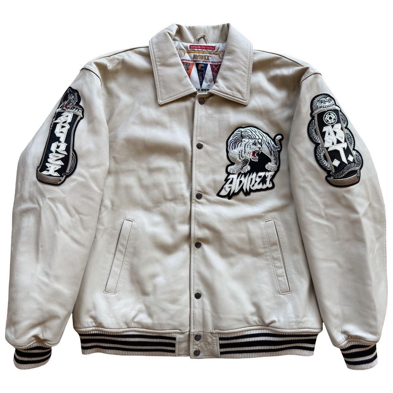 Avirex Avirex Icon Leather Varsity Jacket Size US XL / EU 56 / 4 - 2 Thumbnail