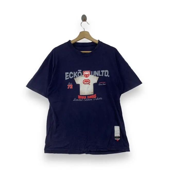 Ecko Unltd. Vintage ECKO UNLTD SKATE Limited Edition Tee Shirt Top World Size US M / EU 48-50 / 2 - 1 Thumbnail