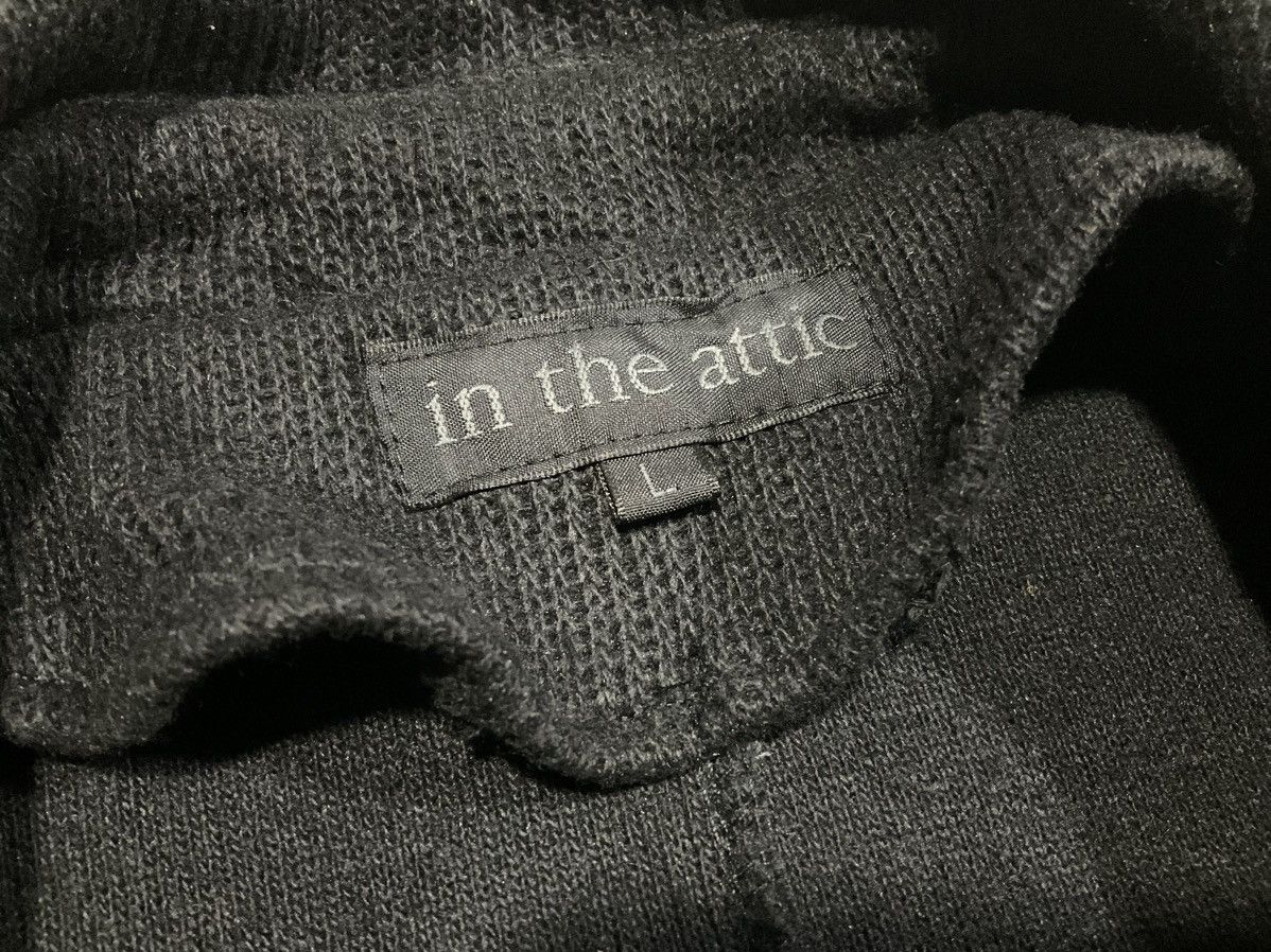 14th Addiction × If Six Was Nine × Japanese Brand 🔥Y2K Archived In The Attic Double Collar Jacket Ribbed Knit Size US L / EU 52-54 / 3 - 8 Thumbnail