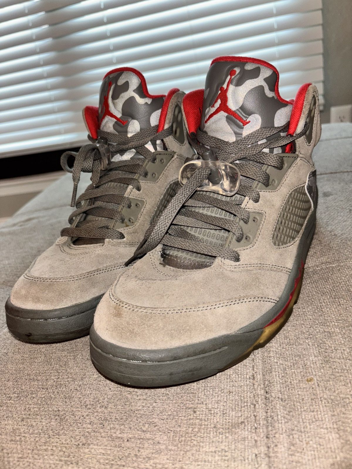 Nike Air Jordan 5 Retro P51 Camo Size US 9.5 / EU 42-43 - 1 Thumbnail