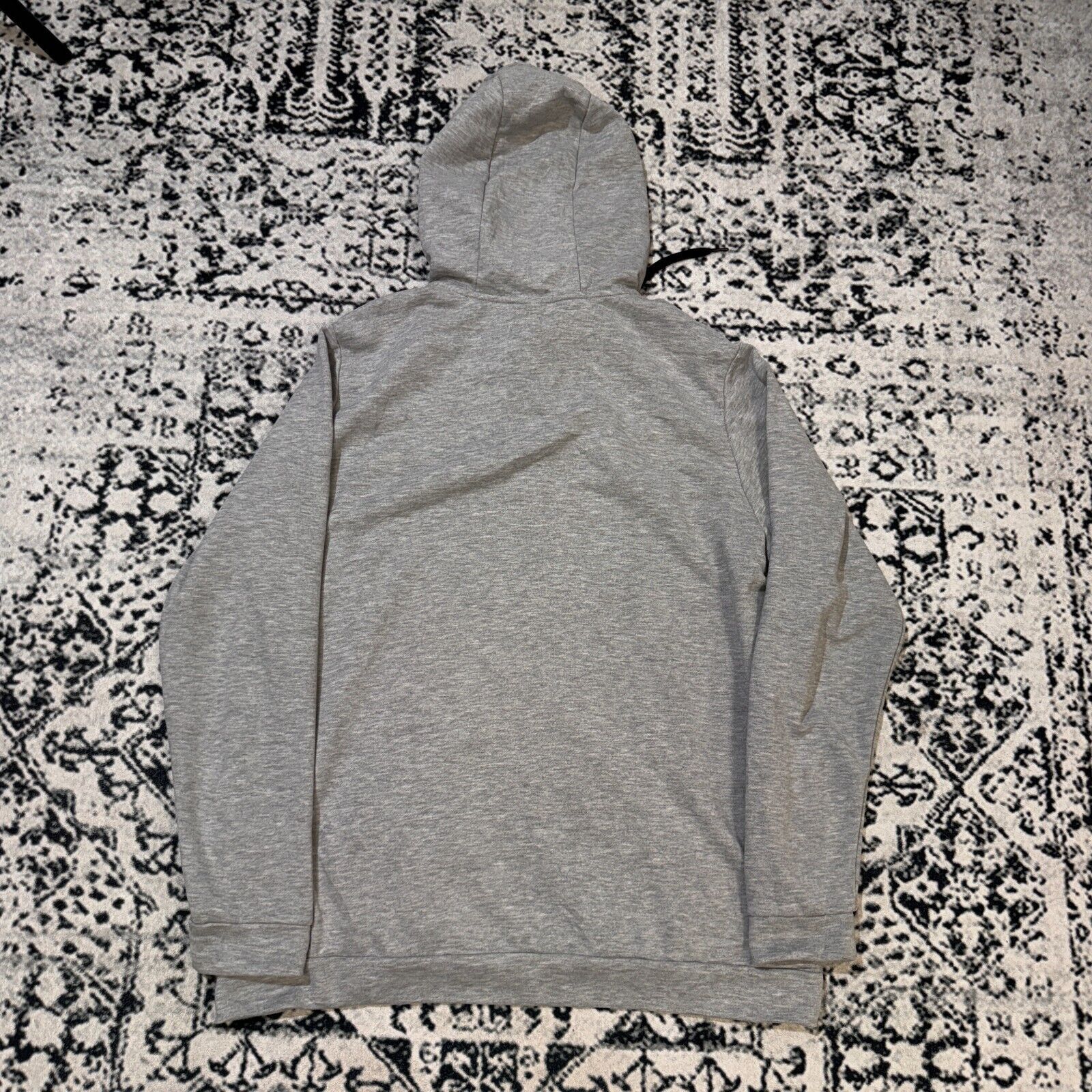 Nike × Vintage Vintage Nike Unisex Gray Cotton Hoodie Zip Size XL Y2K 90s Size US XL / EU 56 / 4 - 16 Thumbnail