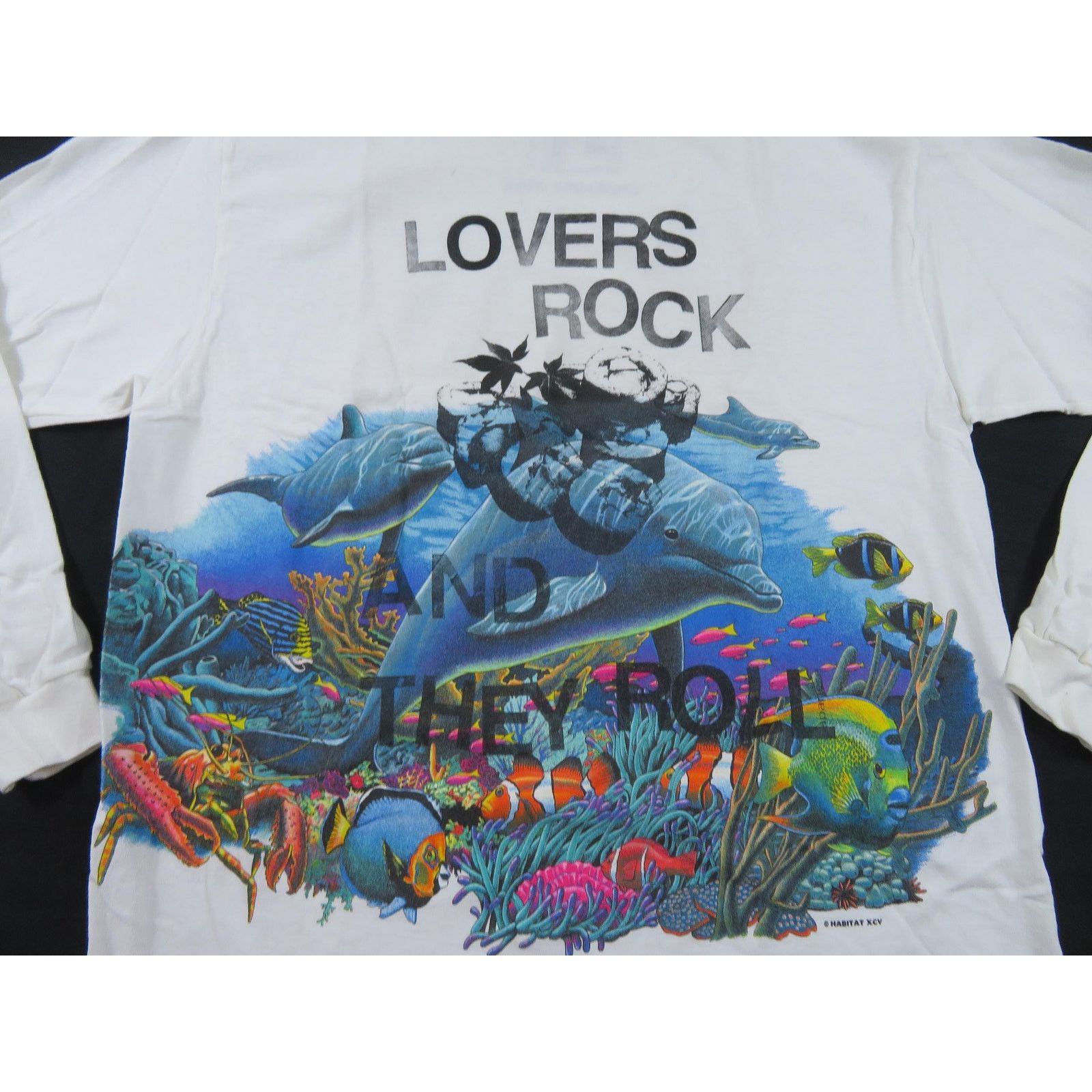 Delta Lovers Rock and They Roll Habitat T-Shirt Sz L 1990s Size US L / EU 52-54 / 3 - 2 Thumbnail