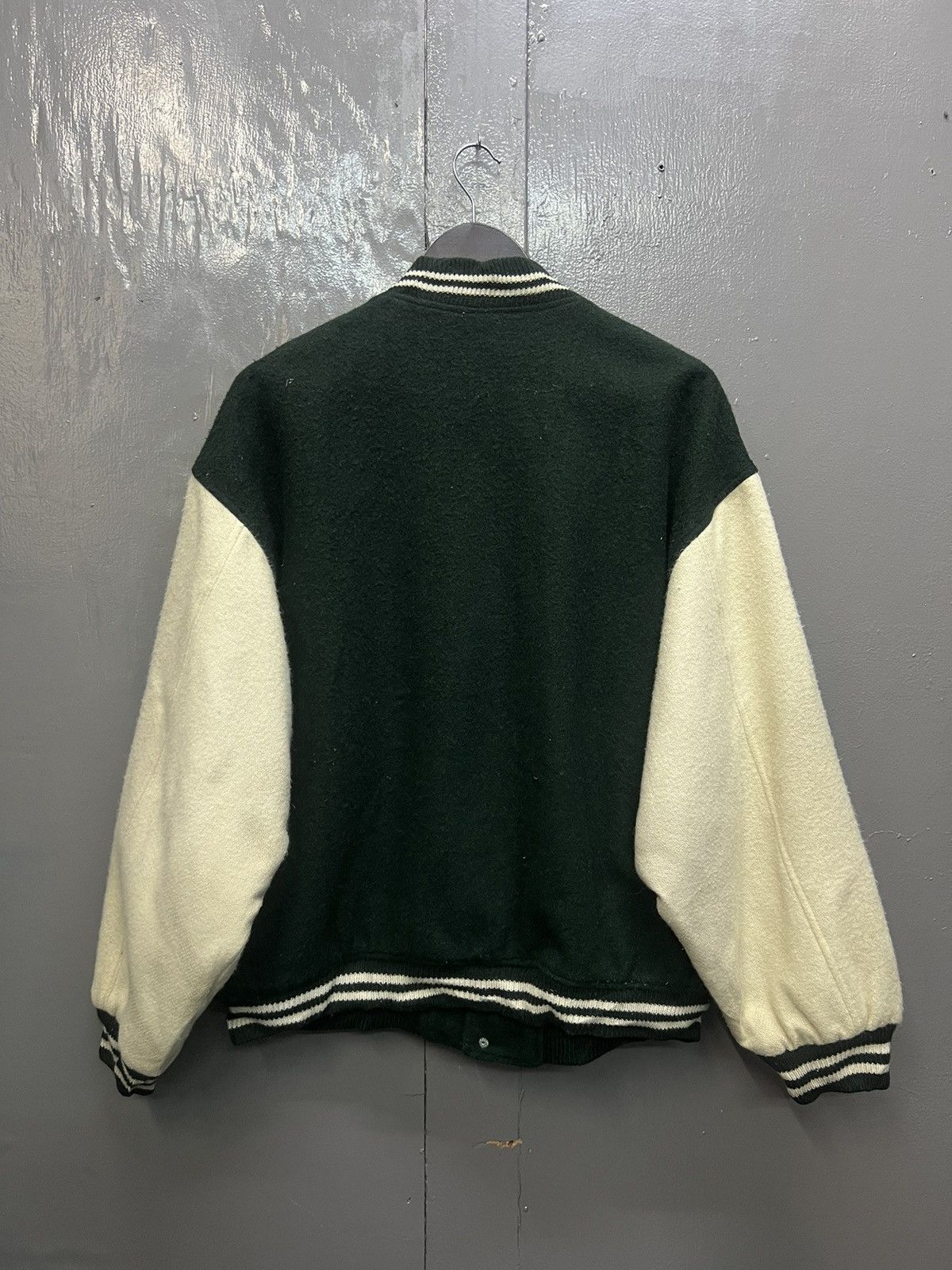 Japanese Brand Vintage Eight Club Wool Varsity Jacket Size US L / EU 52-54 / 3 - 2 Thumbnail