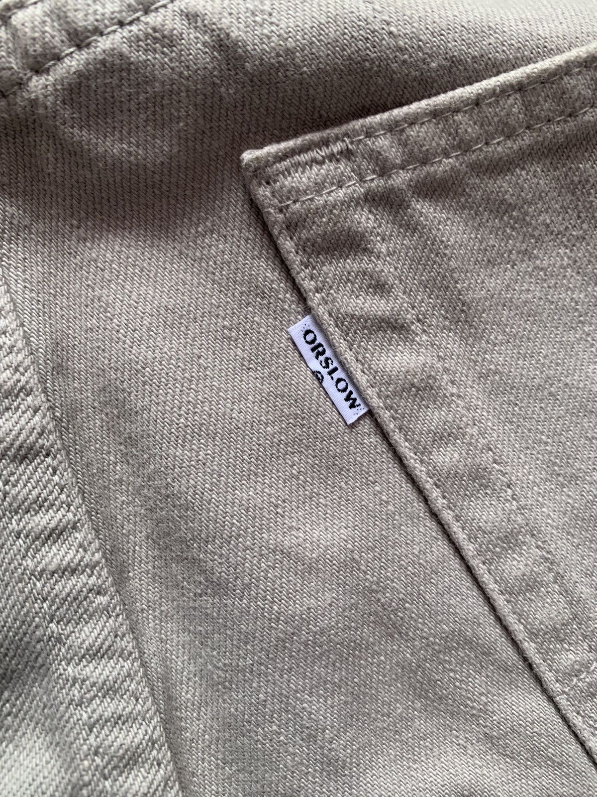 Orslow Orslow Lot 107 Denim Pants IVY Fit Light Gray Size US 28 / EU 44 - 5 Thumbnail