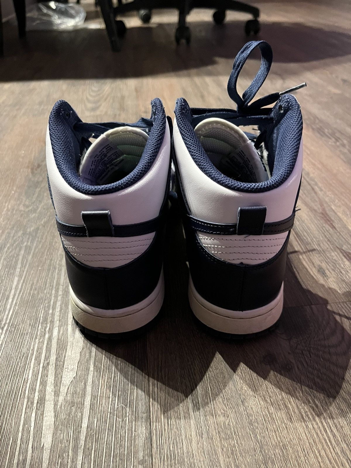 Nike Nike Dunk High Midnight Navy Size US 10 / EU 43 - 7 Thumbnail