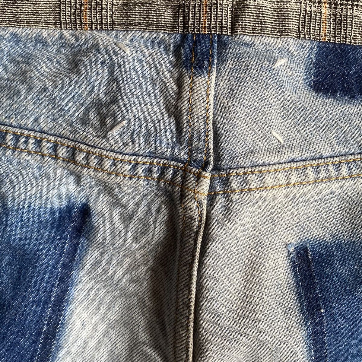 Maison Margiela SS17 Artisanal Jeans With Insert Trouser Waistband From SS04 Size US 29 - 10 Thumbnail