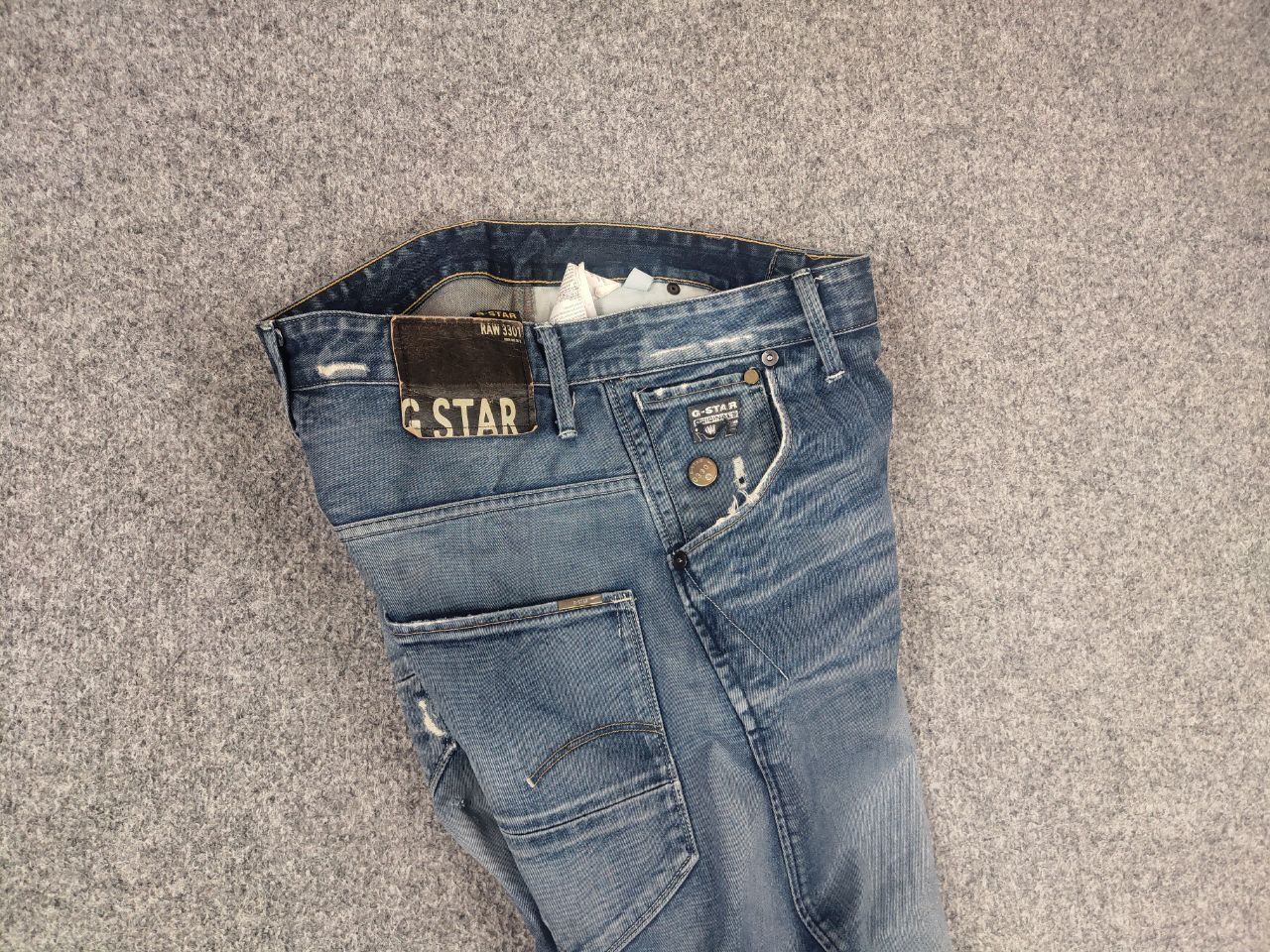 G-Star G Star Vintage Arc 3d loose tapered Jeans le grand bleu Y2K Size US 32 / EU 48 - 12 Thumbnail