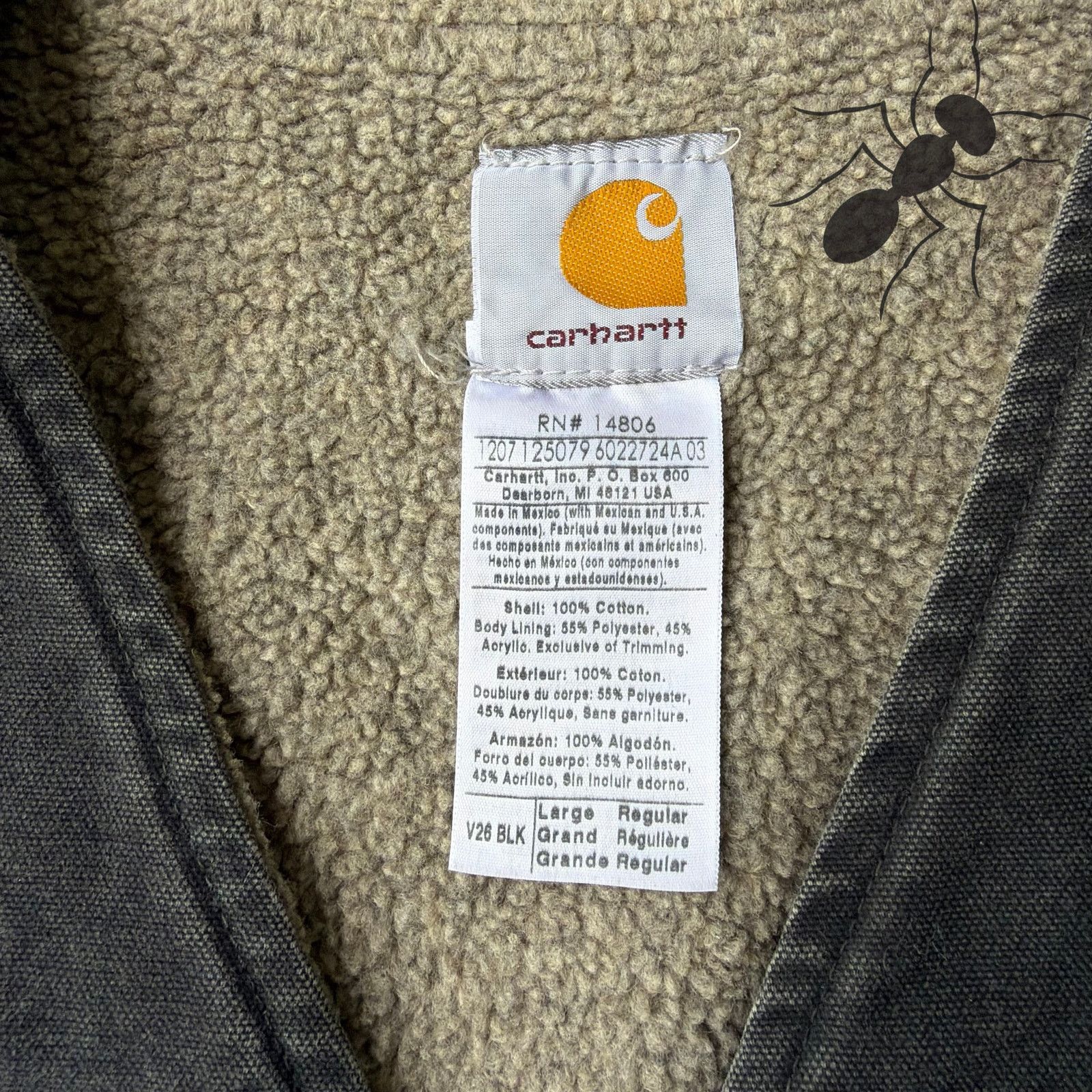 Carhartt × Vintage Carhartt V26 black work wear vest Size US L / EU 52-54 / 3 - 2 Thumbnail