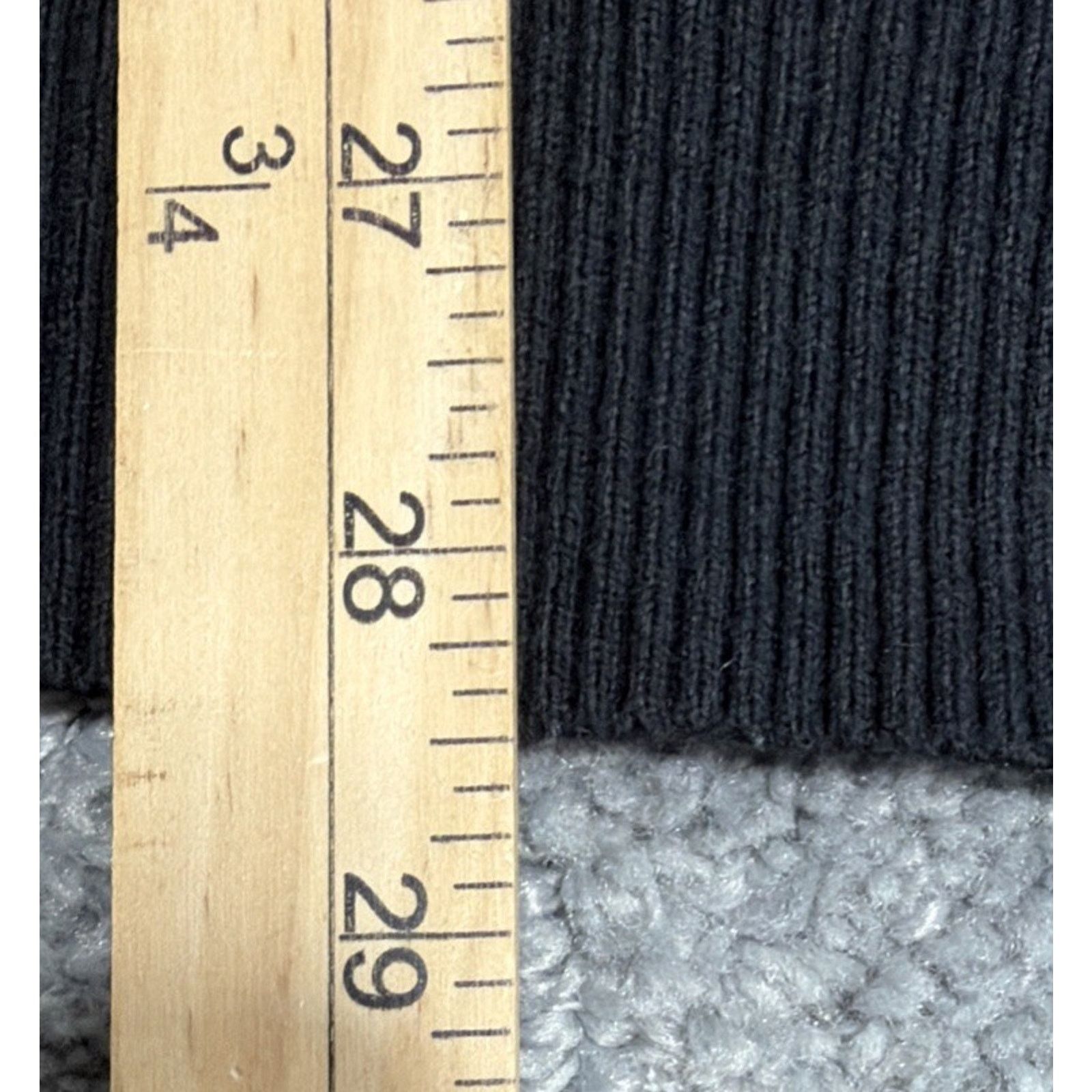Other Hawker Rye 1/4 Zip Sweater Men's XL Black Cashmere Blend Size US XL / EU 56 / 4 - 4 Thumbnail