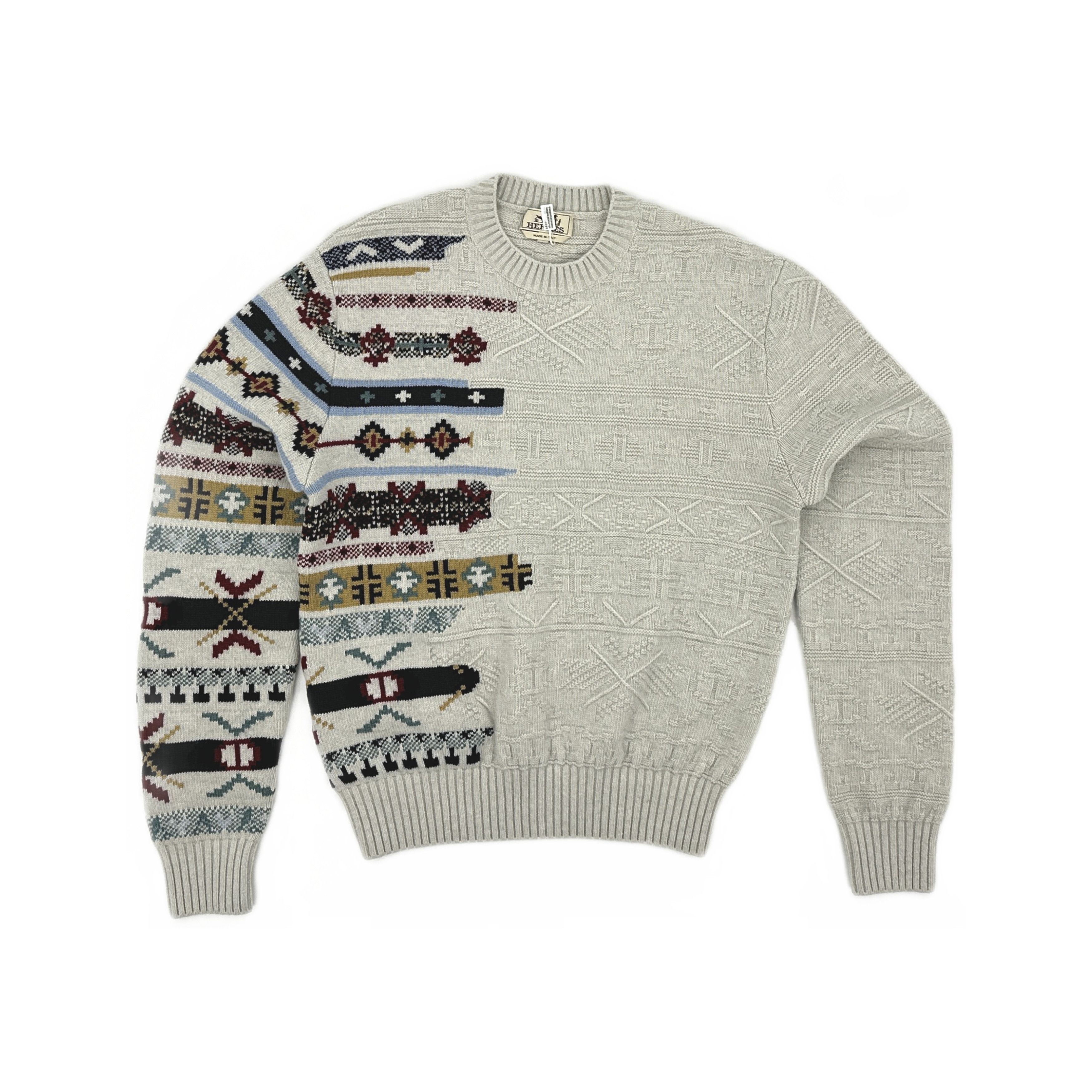 Hermes Hermès Jacquard Pattern Sweater Size XS Size US XS / EU 42 / 0 - 1 Thumbnail