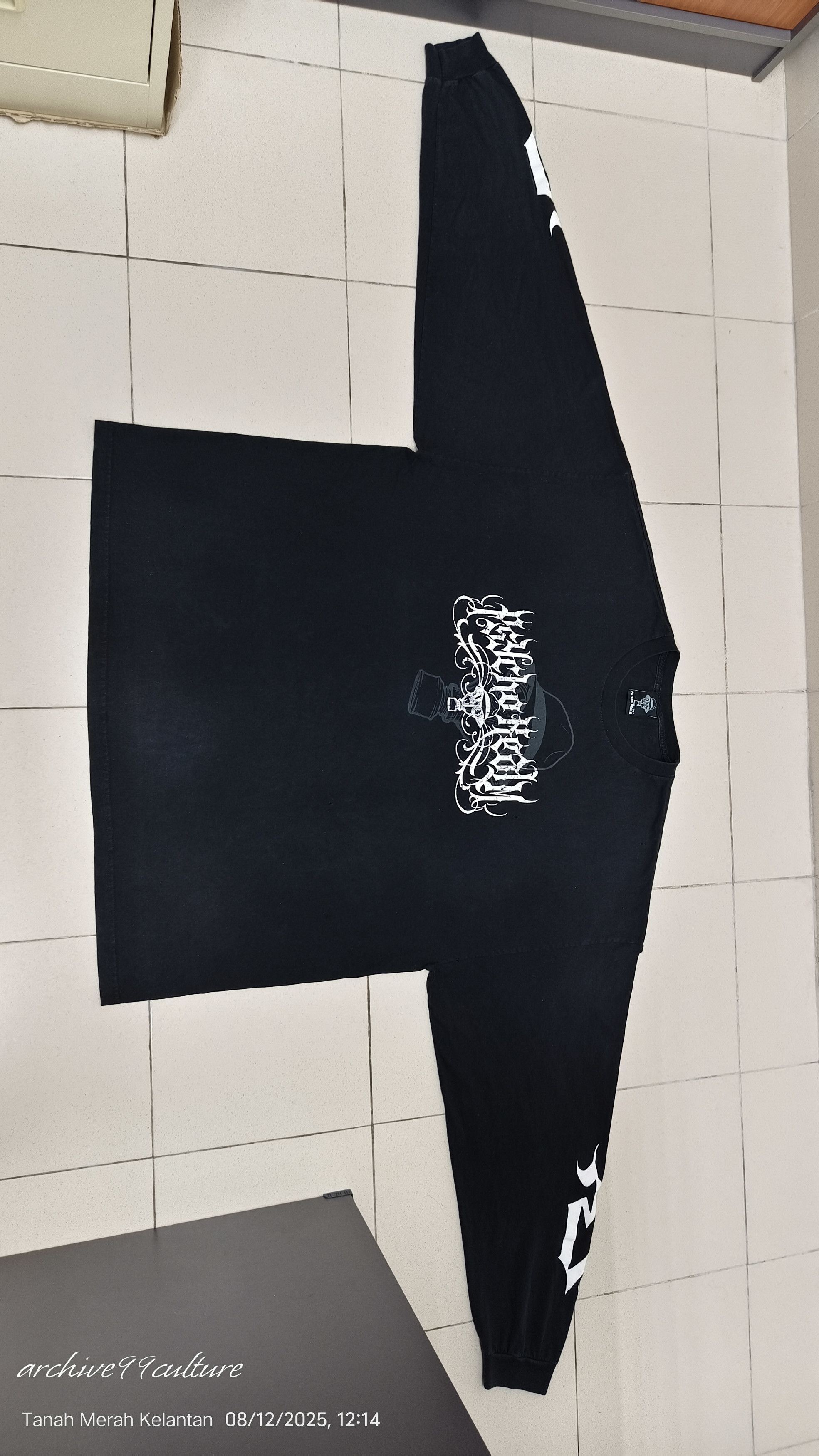 Rap Tees Vintage Psycho Realm Rock Band flame tee Size US XXL / EU 58 / 5 - 6 Thumbnail