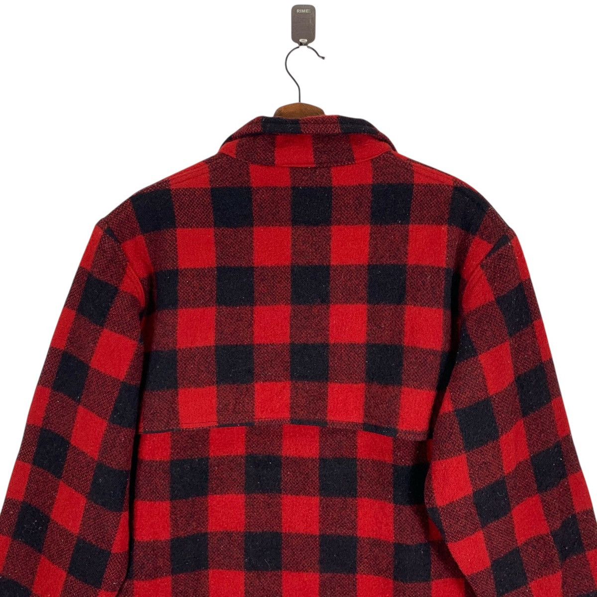 Vintage VINTAGE CABOOSE TARTAN WORKERS WOOL JACKET Size US M / EU 48-50 / 2 - 9 Thumbnail