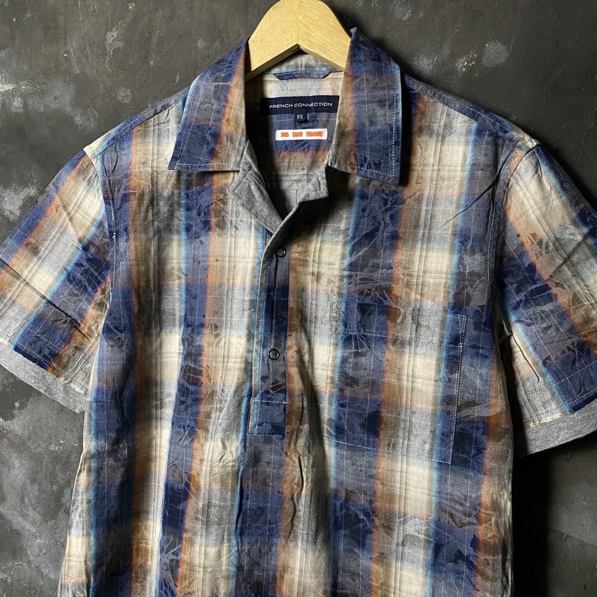 French Connection french connextion x 365 taku yamane hybird acid plaid shirt Size US M / EU 48-50 / 2 - 3 Thumbnail