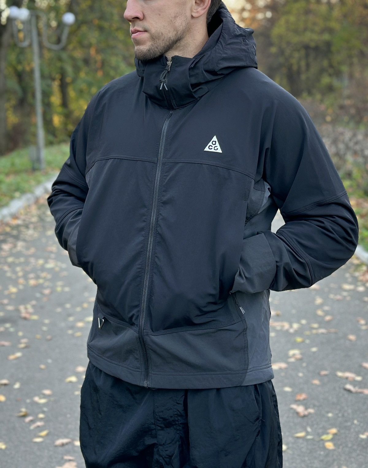 Nike ACG Sun Farer softshell Full-Zip Jacket Bicoastal Green