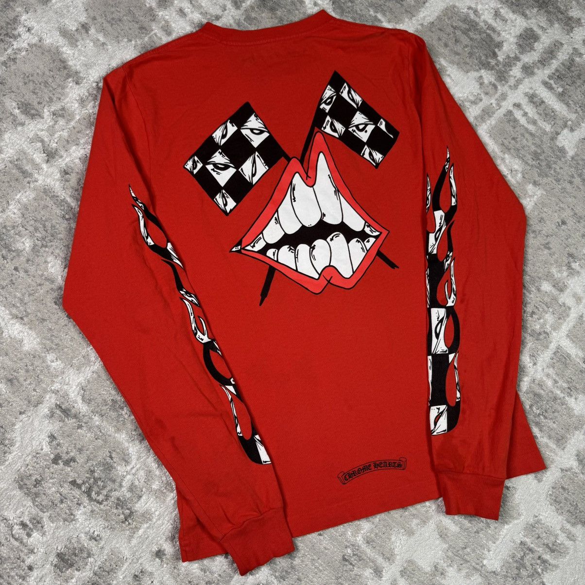 Chrome Hearts Matty boy chomper long sleeve tee shirt Size US S / EU 44-46 / 1 - 1 Thumbnail