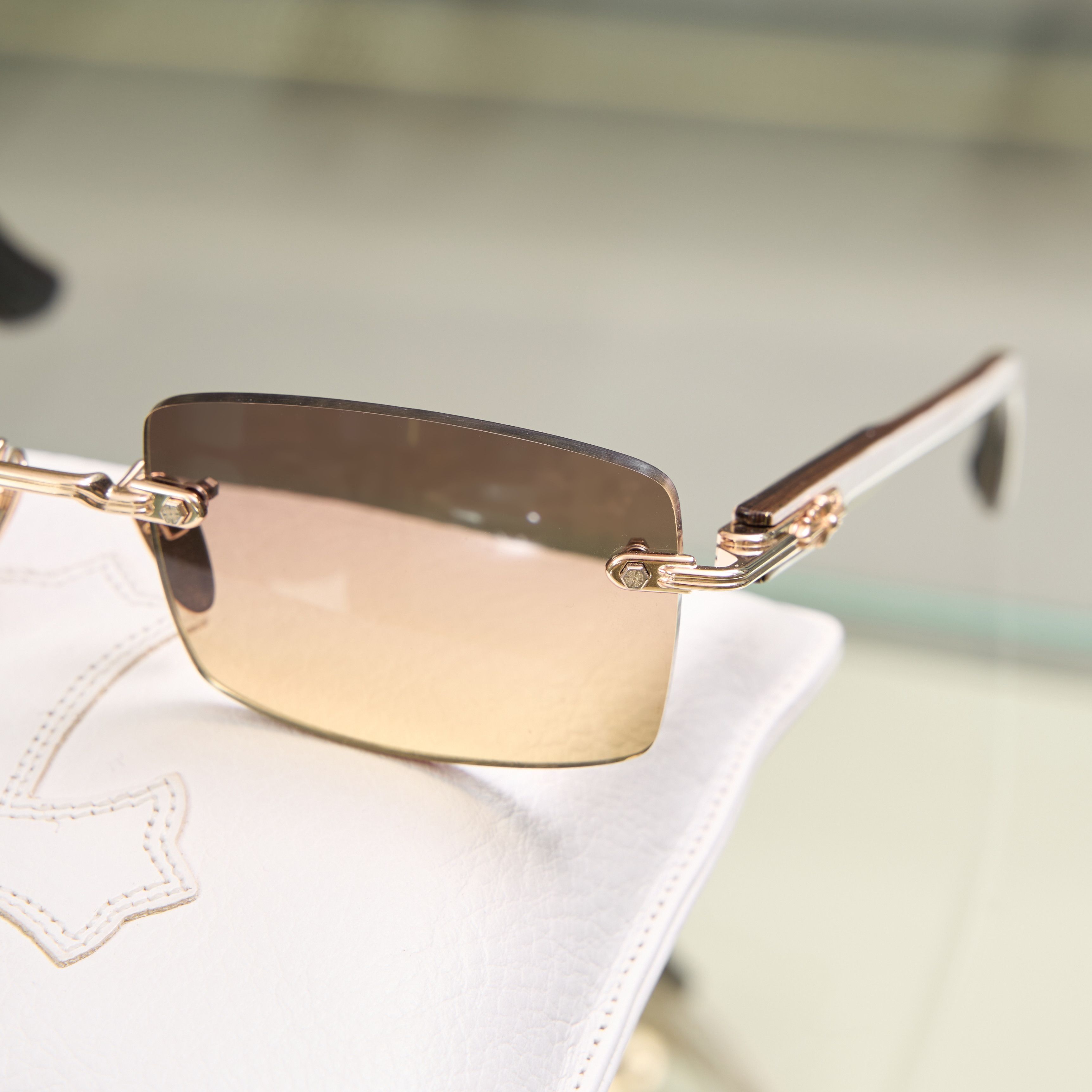 Chrome Hearts CHROME HEARTS DEEP II Gold Plated /White Ebony-Piano Varnish Size ONE SIZE - 2 Thumbnail