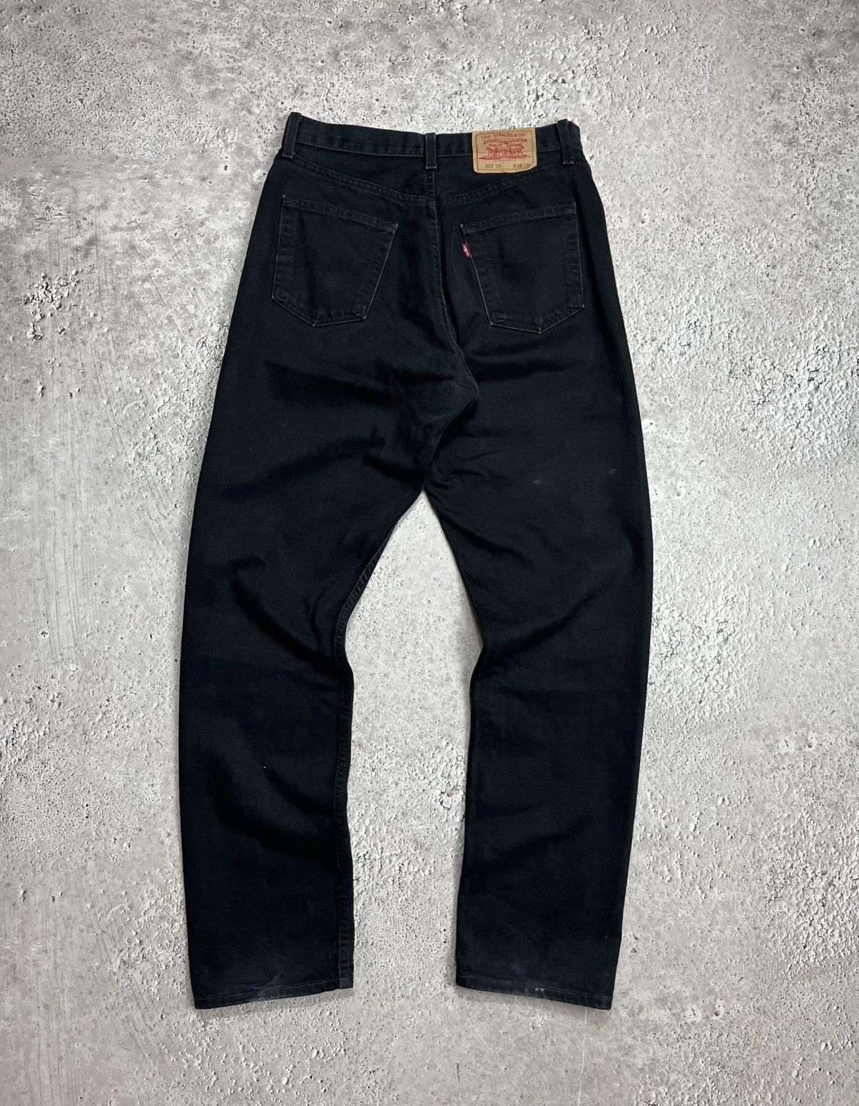 Levi's Levi’s 522 Black Jeans W32 L34 Straight Fit Made in Poland Size US 32 / EU 48 - 1 Thumbnail