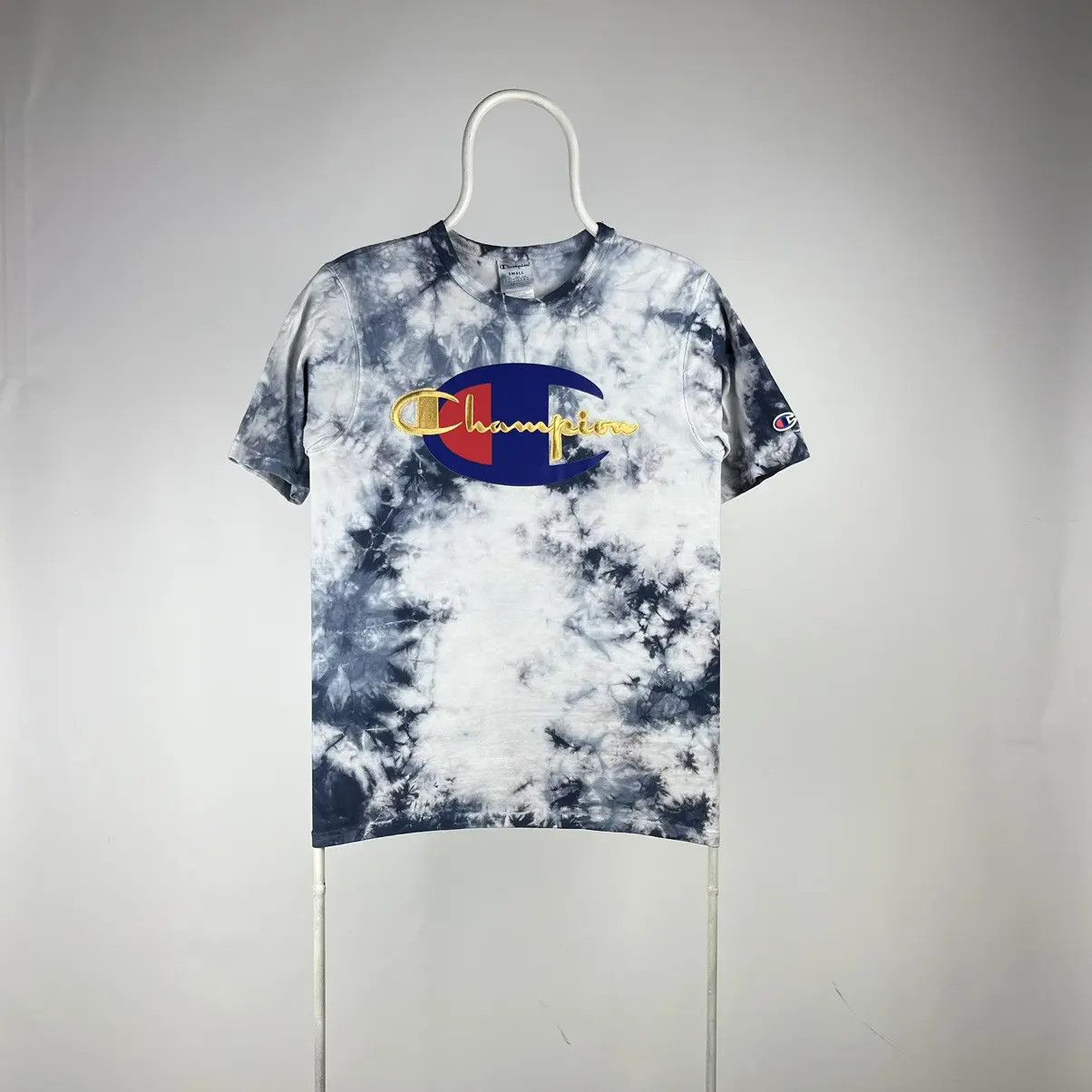 Champion Champion T-shirt box logo embroidered size Small Size US S / EU 44-46 / 1 - 1 Thumbnail