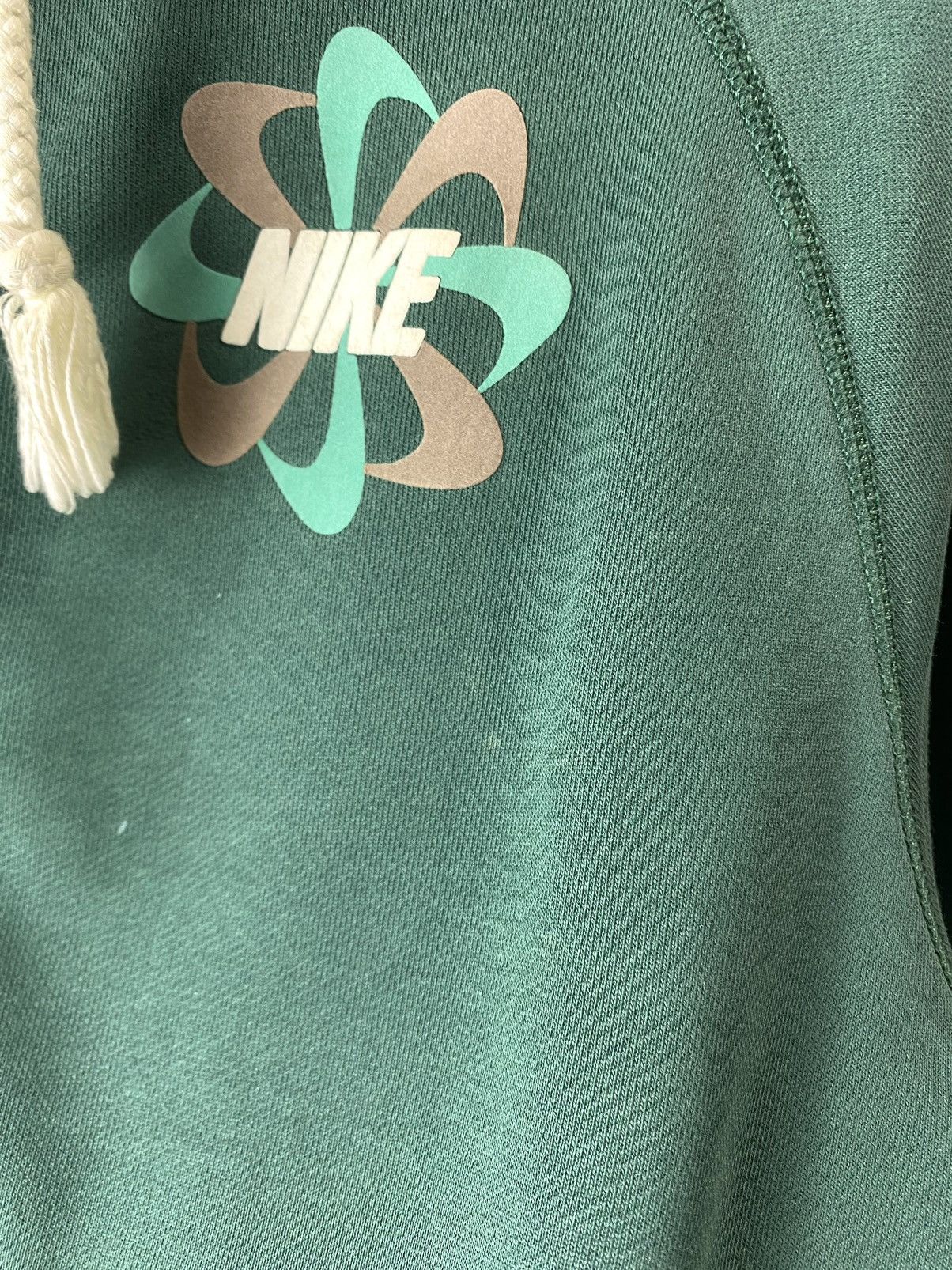 Nike Rare! Vintage 2000’s Nike Circle Logo Hoodie Hype Size US XL / EU 56 / 4 - 4 Thumbnail