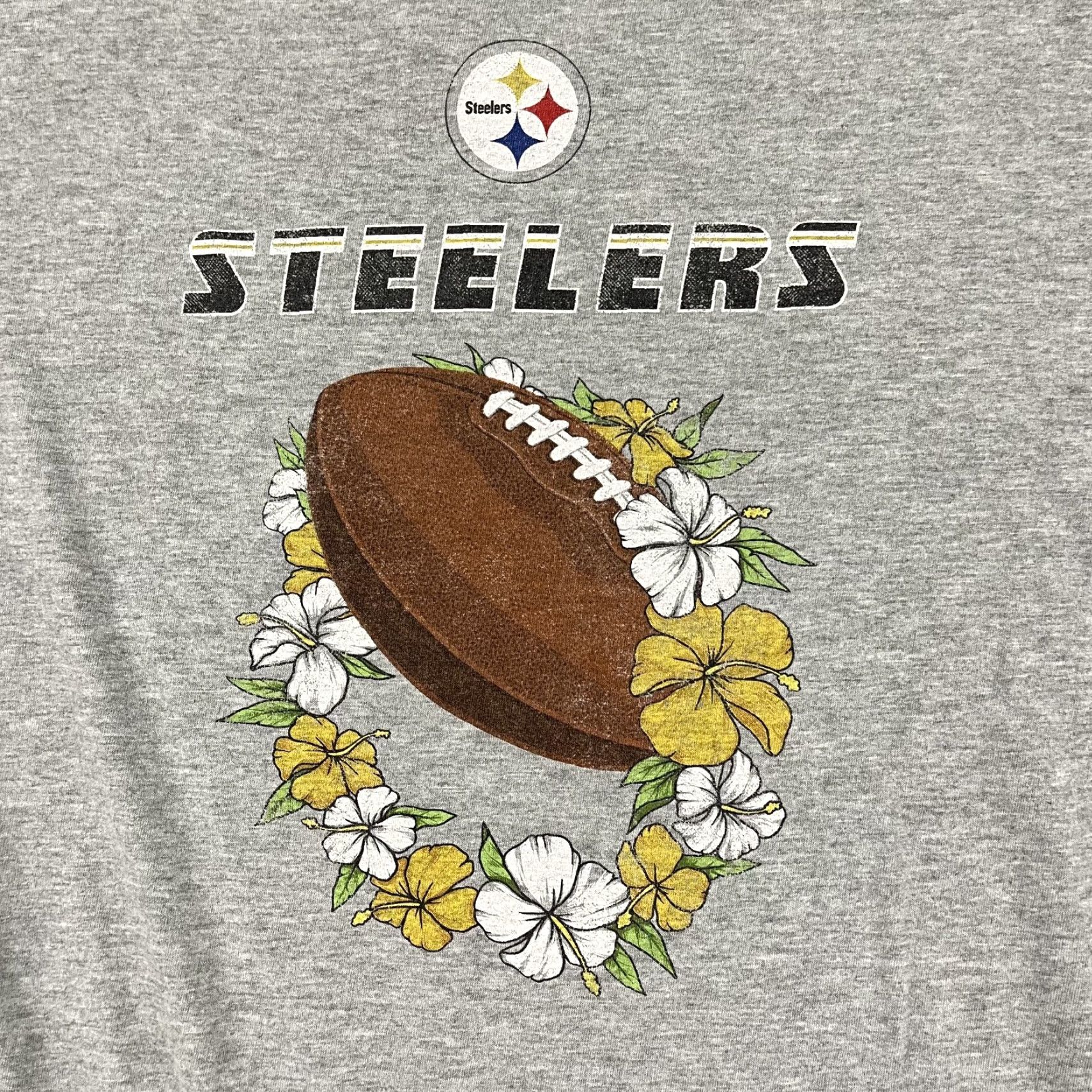 Tommy Bahama Pittsburgh Steelers Shirt Mens Large Tommy Bahama Graphic Football Tee Long Sleeve Size US L / EU 52-54 / 3 - 2 Thumbnail