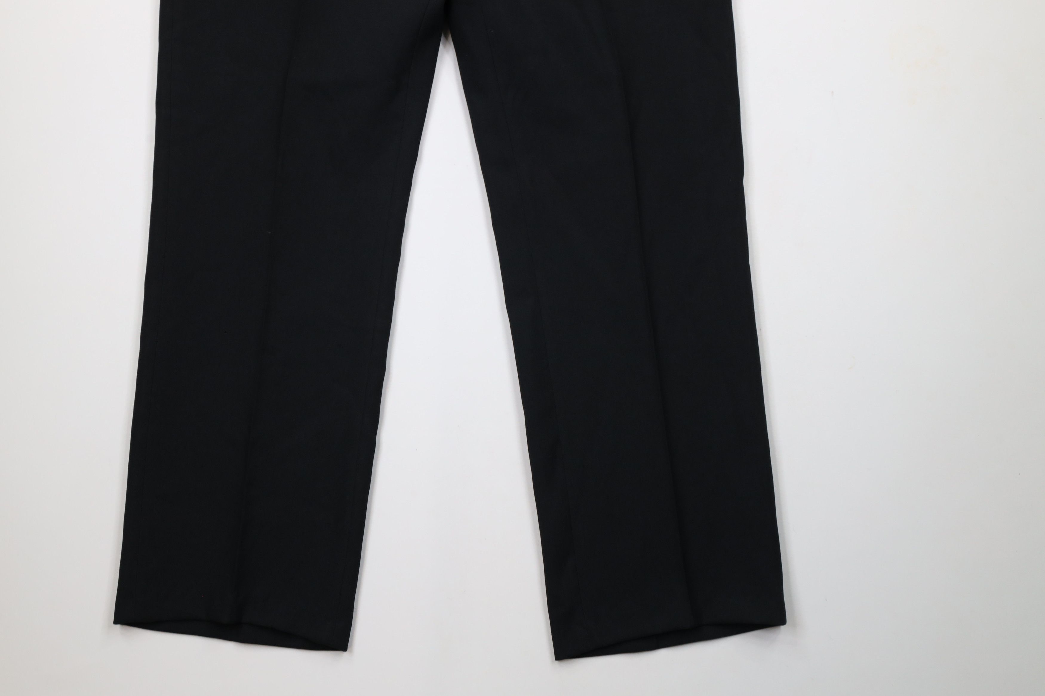 Vintage Vintage 70s Streetwear Bell Bottoms Chino Pants Black USA Size US 38 / EU 54 - 4 Thumbnail