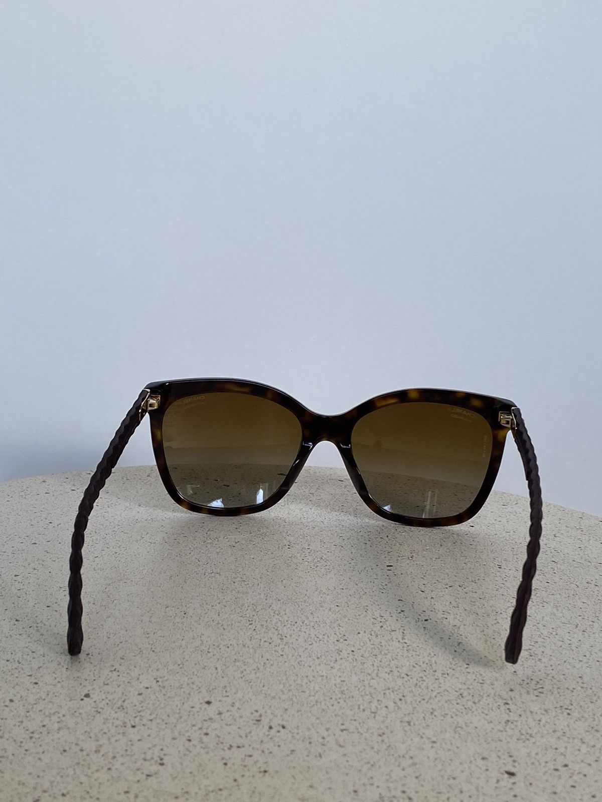 Chanel NEW! Chanel CC 5288 Quilted sunglasses in Brown Size ONE SIZE - 7 Thumbnail