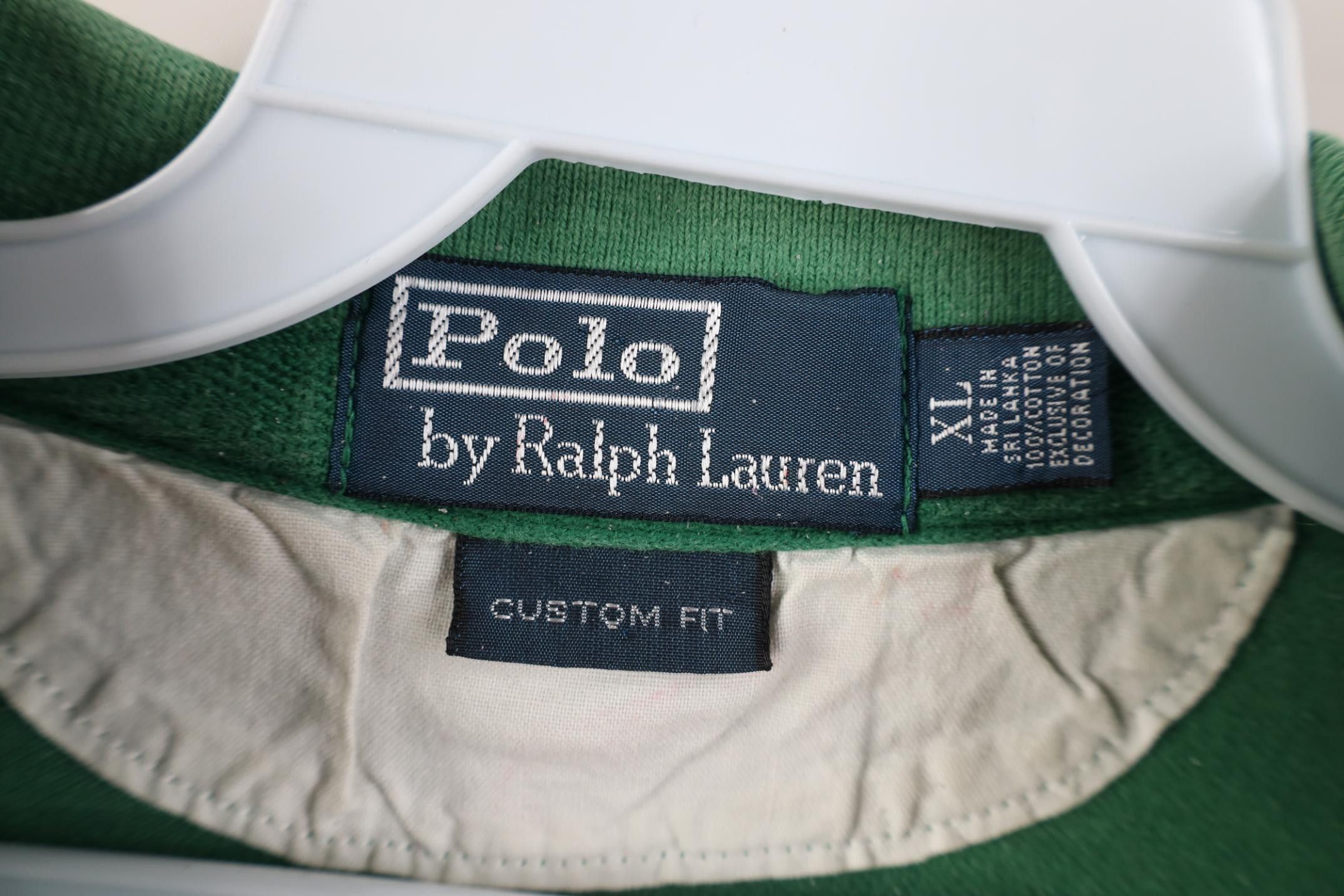 Polo Ralph Lauren Vintage 90s Y2K Ralph Lauren 1921-1927 Shield Polo Shirt Size US XL / EU 56 / 4 - 11 Thumbnail