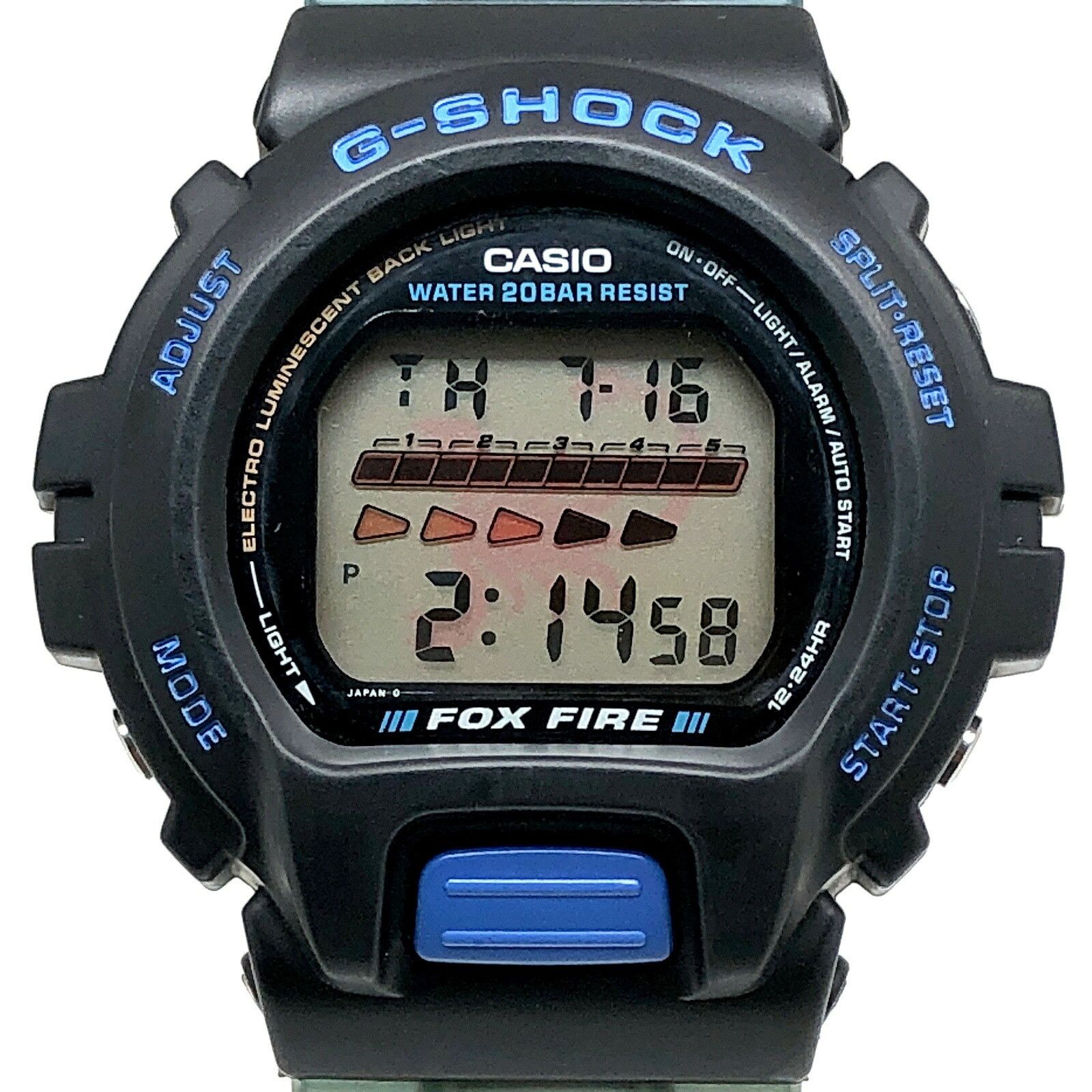 Casio × G Shock × Vintage DW-8195 GANGSTERS FOXFIRE DRAGON CASIO G