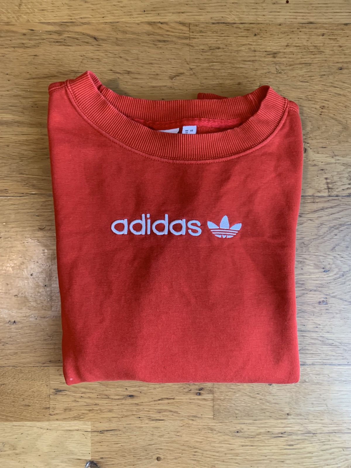 Adidas adidas | Felpa a Girocollo Rossa Size US M / EU 48-50 / 2 - 5 Thumbnail