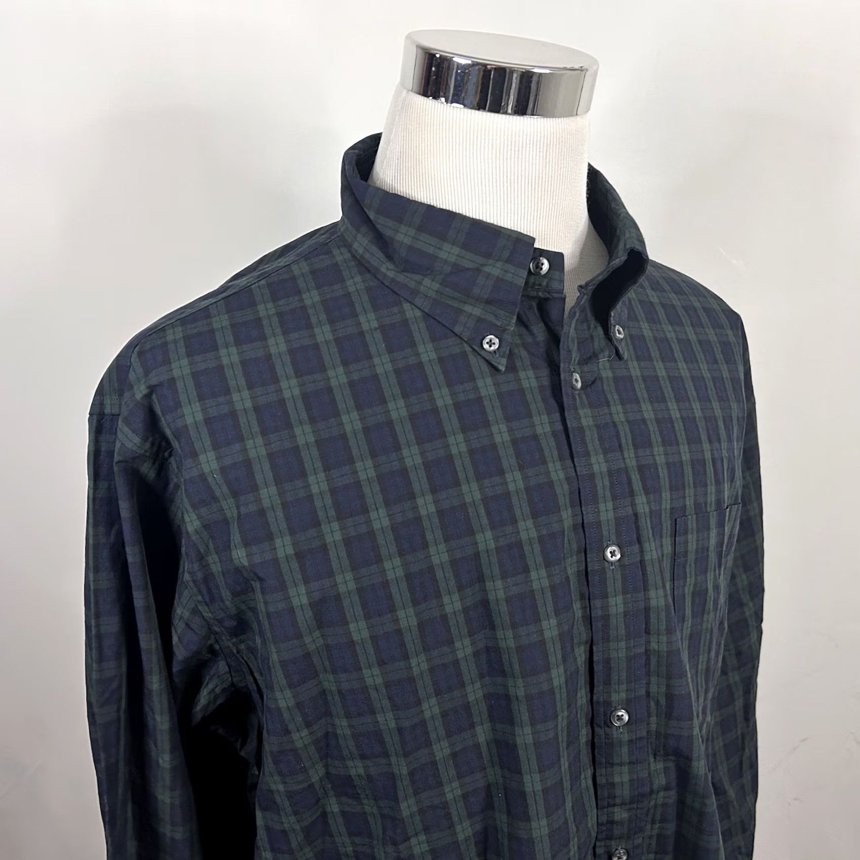Brooks Brothers Brooks Brothers 2XL Casual Button Down Shirt Green Plaid 100% Cotton Button-Front Shirt Mens Regular Short Description: Vintage No Size US XXL / EU 58 / 5 - 2 Thumbnail