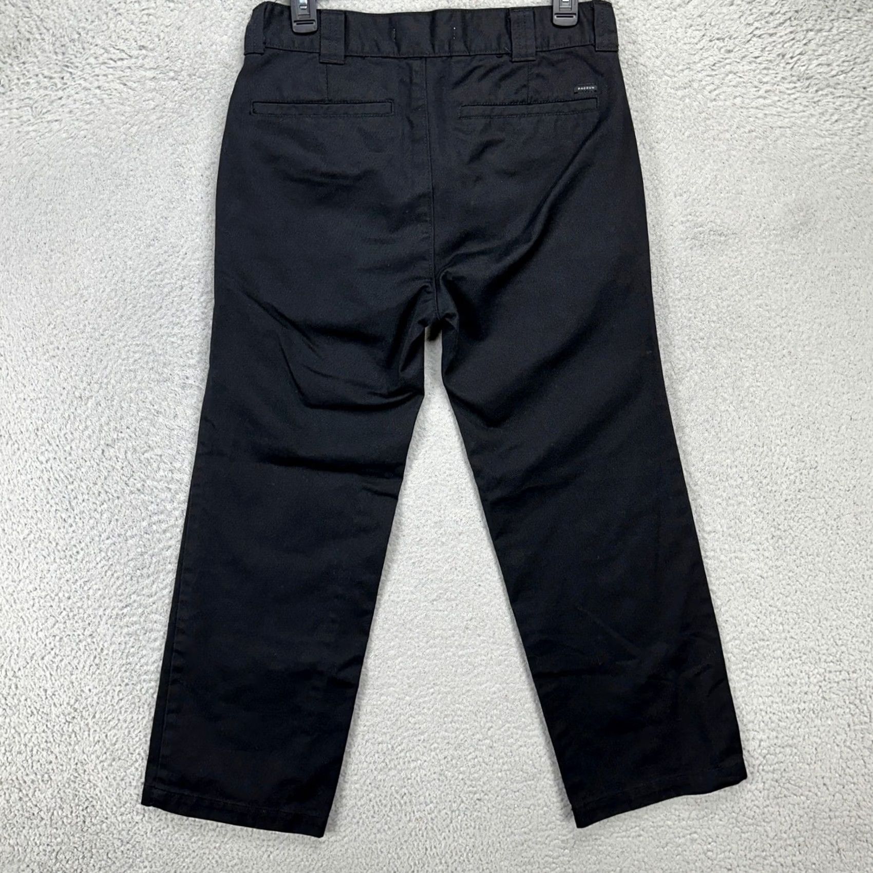 Pacsun Pacsun Womens Chino Pants 29X27 Black Straight Flat Front Casual Pockets Outdoor Pacsun Women Chino Pants Black 29X27 Navy? Size 29" - 2 Thumbnail