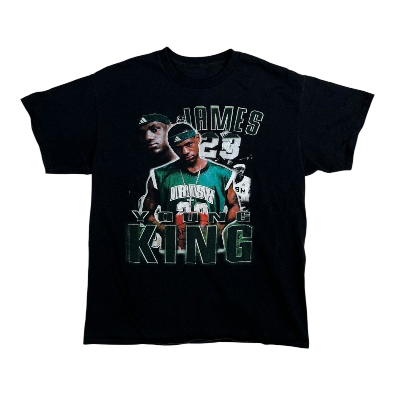 Other Vintage Lebron James T-Shirt Size M "Young King" High School Size US M / EU 48-50 / 2 - 1 Thumbnail