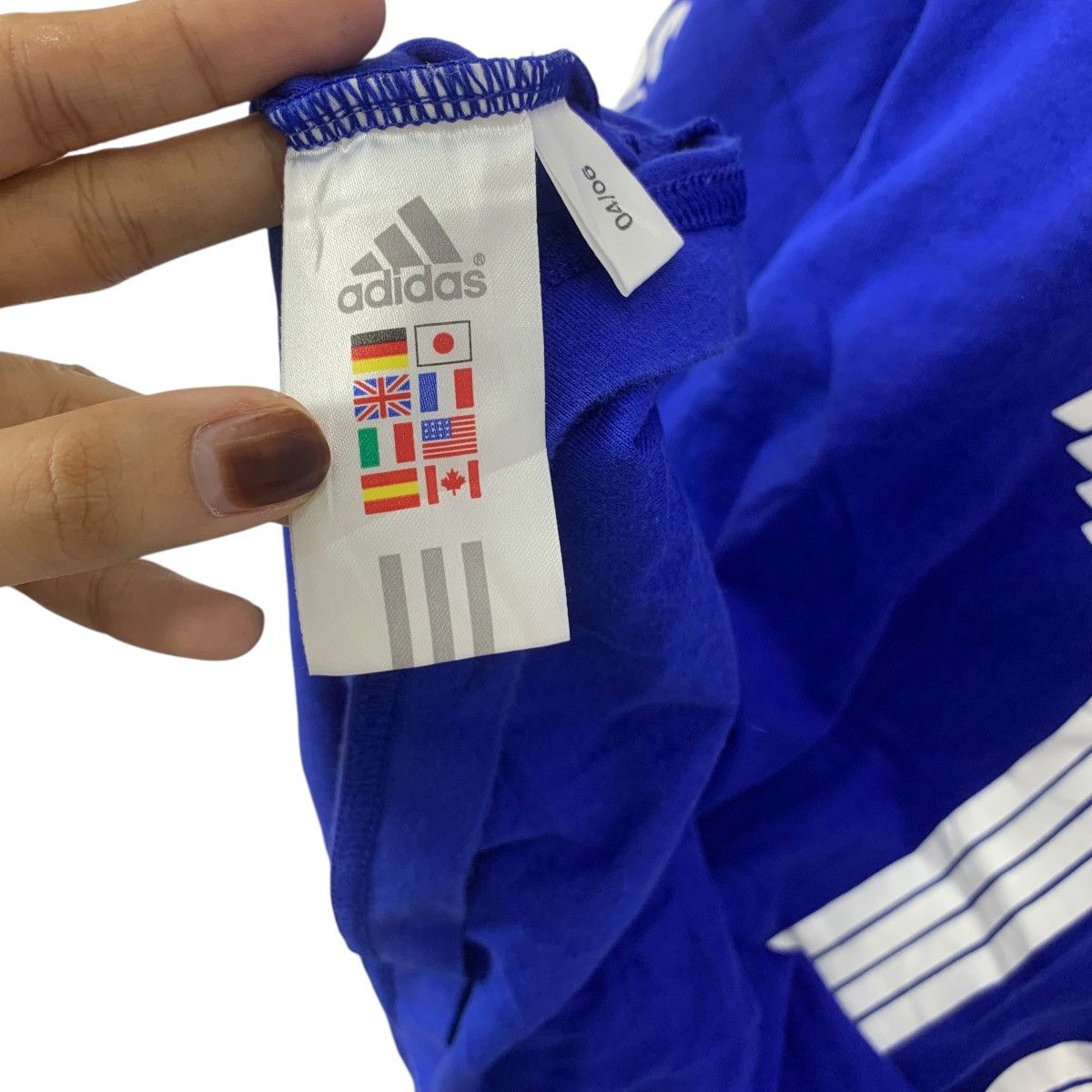 Vintage Vintage JAPAN FOOTBALL JFA Samurai Blue 2006 Germany Tee Size US L / EU 52-54 / 3 - 13 Thumbnail