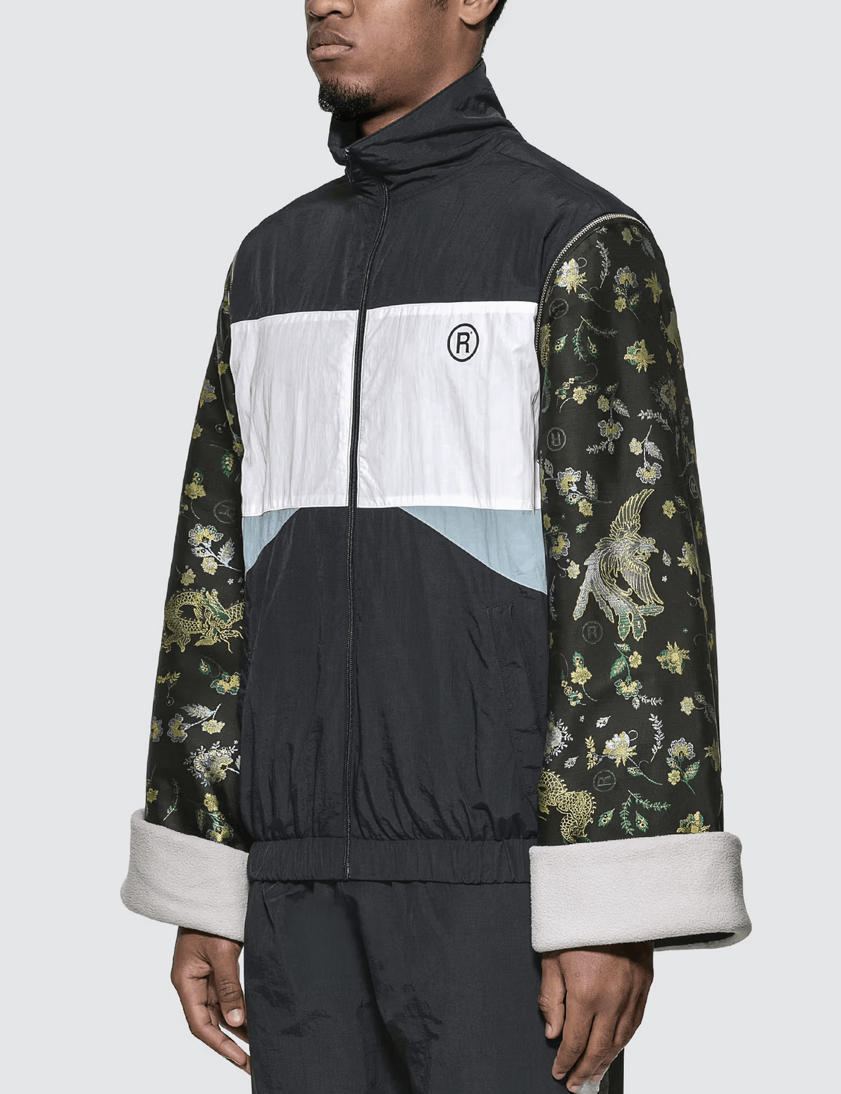 Martine Rose Jacquard Sleeves Track Jacket Size US XL / EU 56 / 4 - 9 Thumbnail