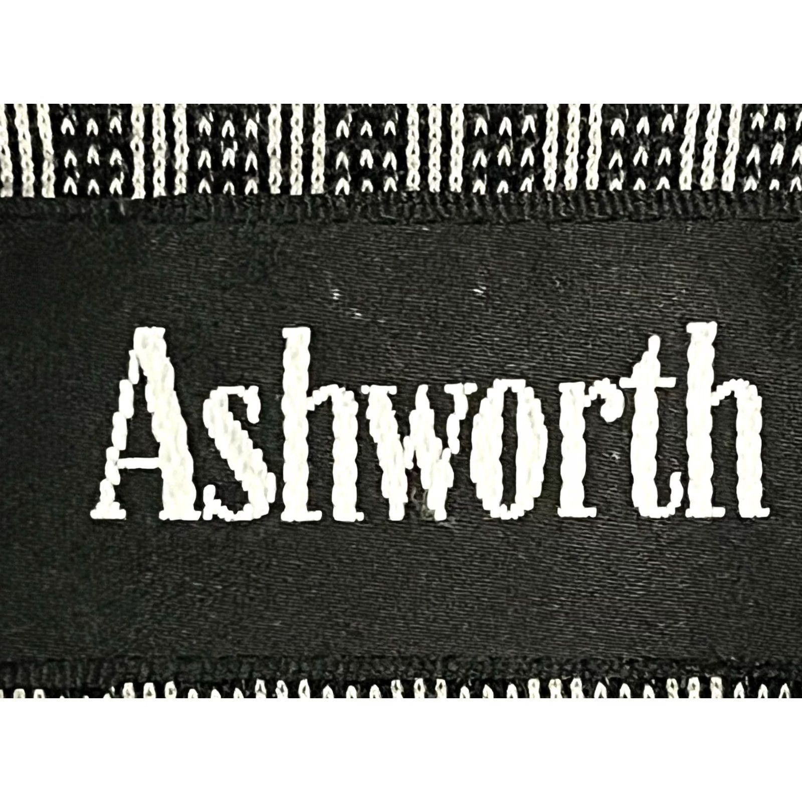 Vintage Ashworth Polo Shirt Mens XL Gray & Black Geometric Pattern Logo Golf Shirt Size US XL / EU 56 / 4 - 7 Thumbnail