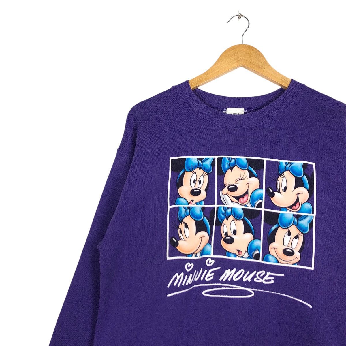 Disney × Japanese Brand × Vintage Vintage Minnie Mouse Sweatshirt Rare 90s Streetwear Medium Size US M / EU 48-50 / 2 - 5 Thumbnail