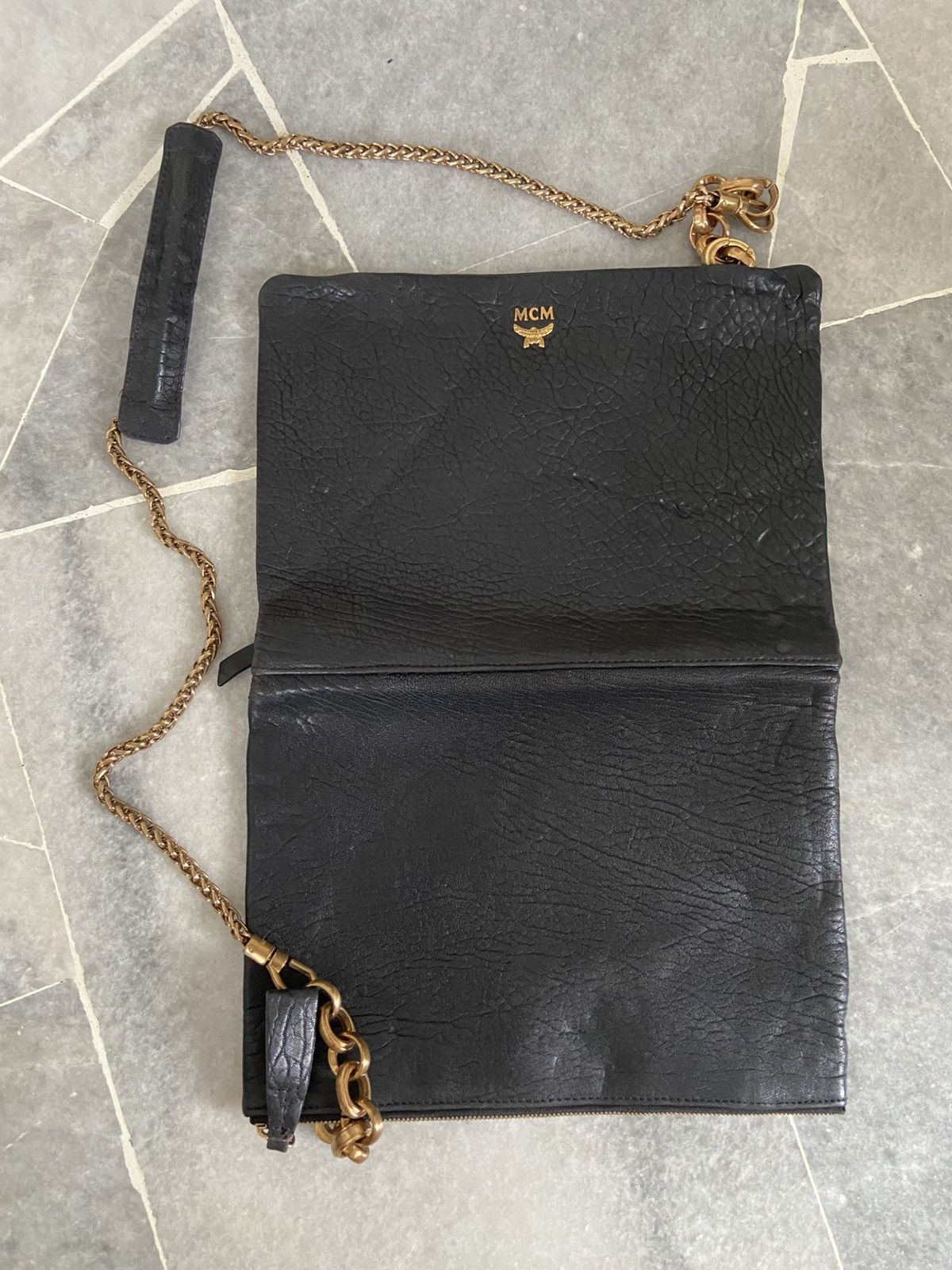 MCM MCM Bag Black Leather Crossbody Bag Size ONE SIZE - 5 Thumbnail