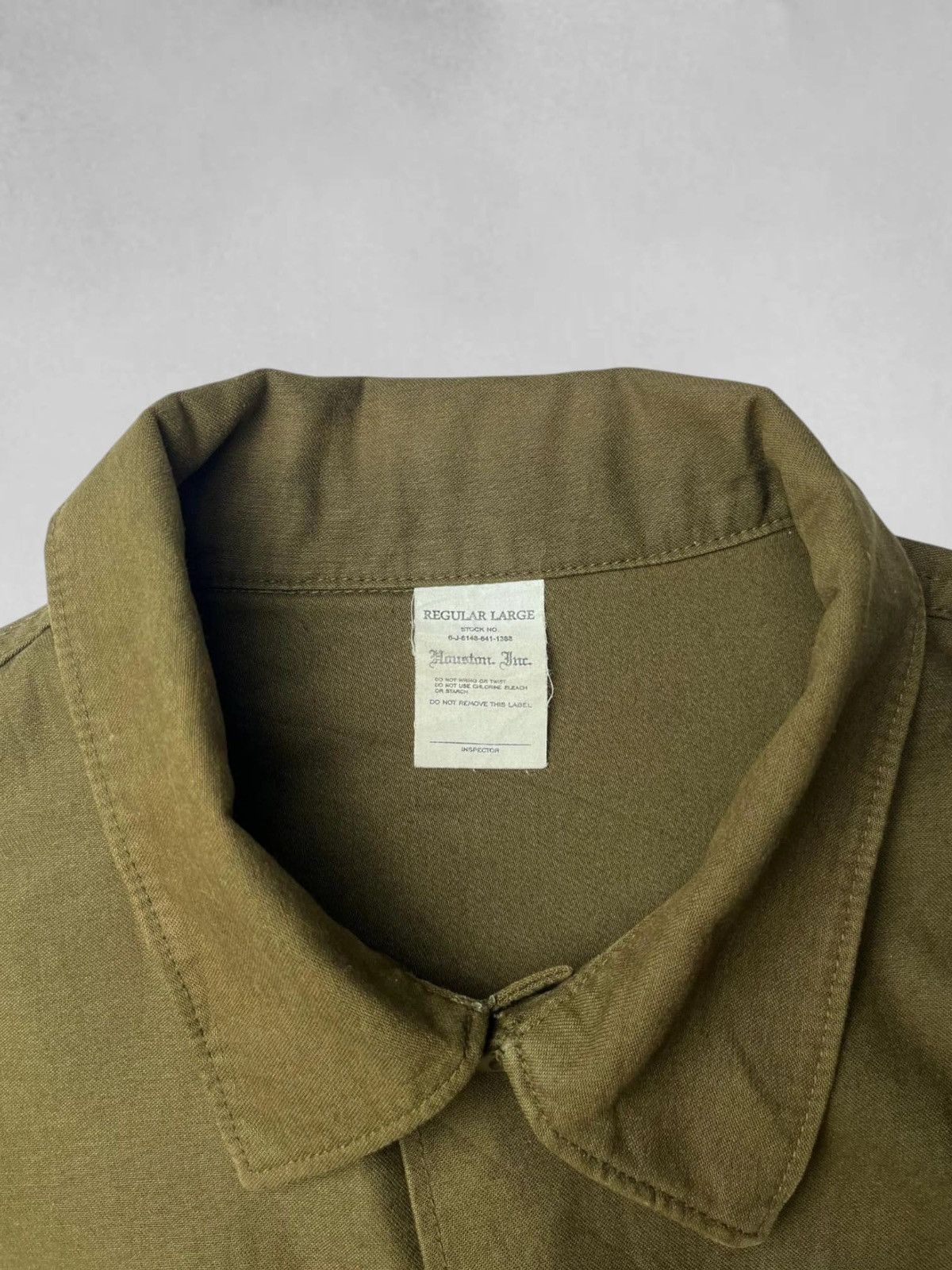 Japanese Brand × The Workers Club Houston Inc. Military/Work Shirt Size US L / EU 52-54 / 3 - 5 Thumbnail