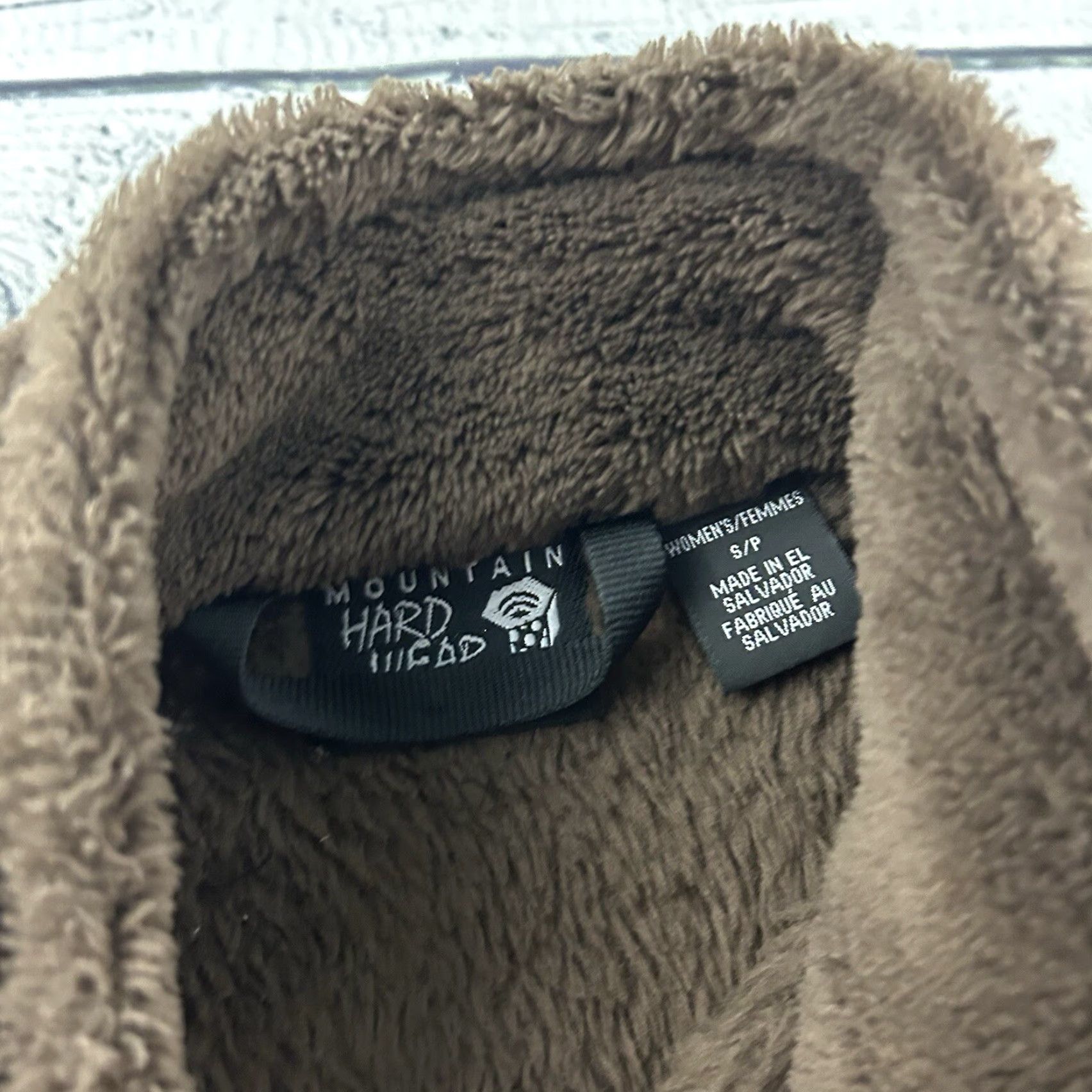 Mountain Hardwear VINTAGE Mountain Hardwear Full Zip Fleece Jacket Women’s S Brown Size S / US 4 / IT 40 - 4 Thumbnail