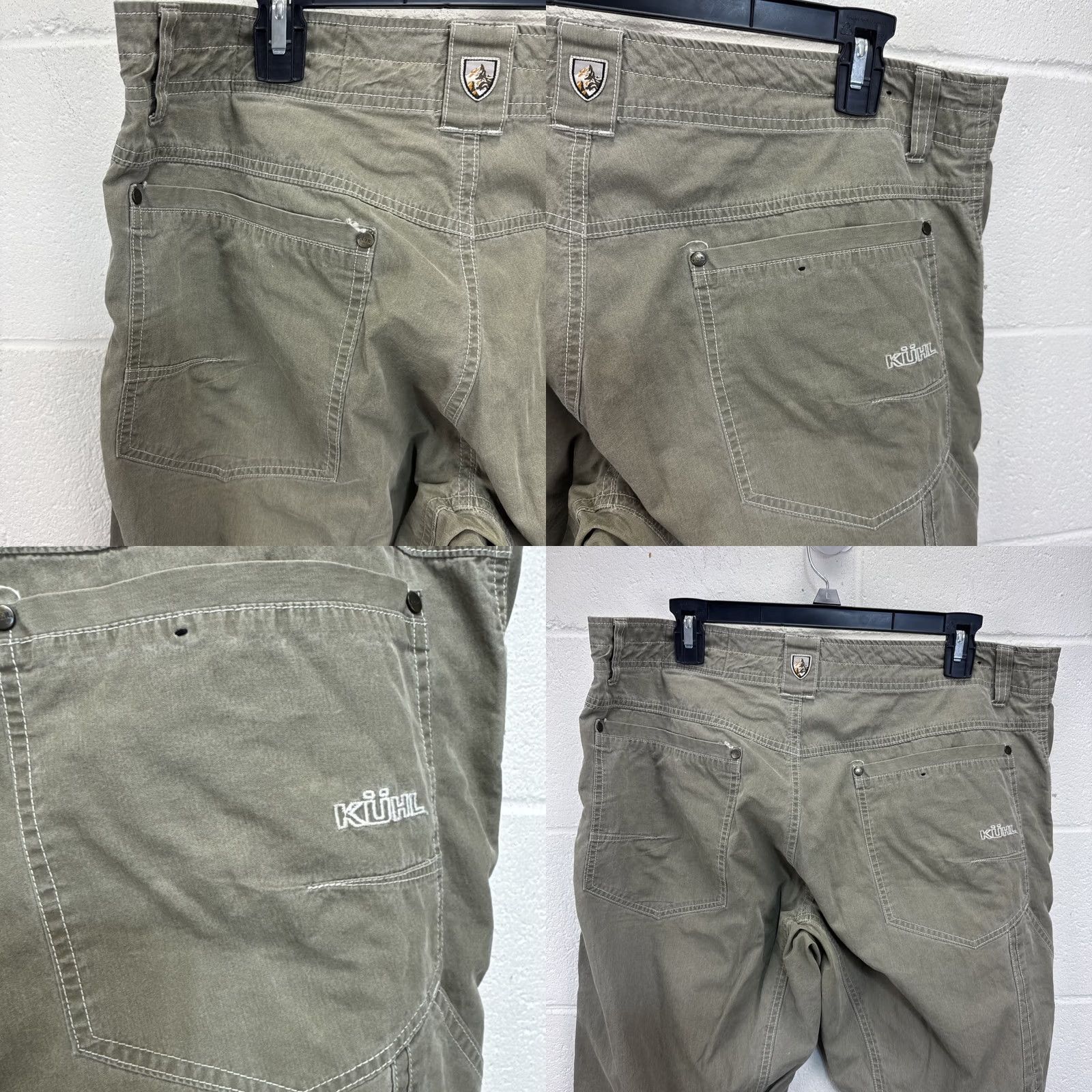 Vintage VINTAGE Kuhl Pants Mens 36 Green 36x32 Revolvr Patina Dye Outdoor Hiking Size US 36 / EU 52 - 8 Thumbnail