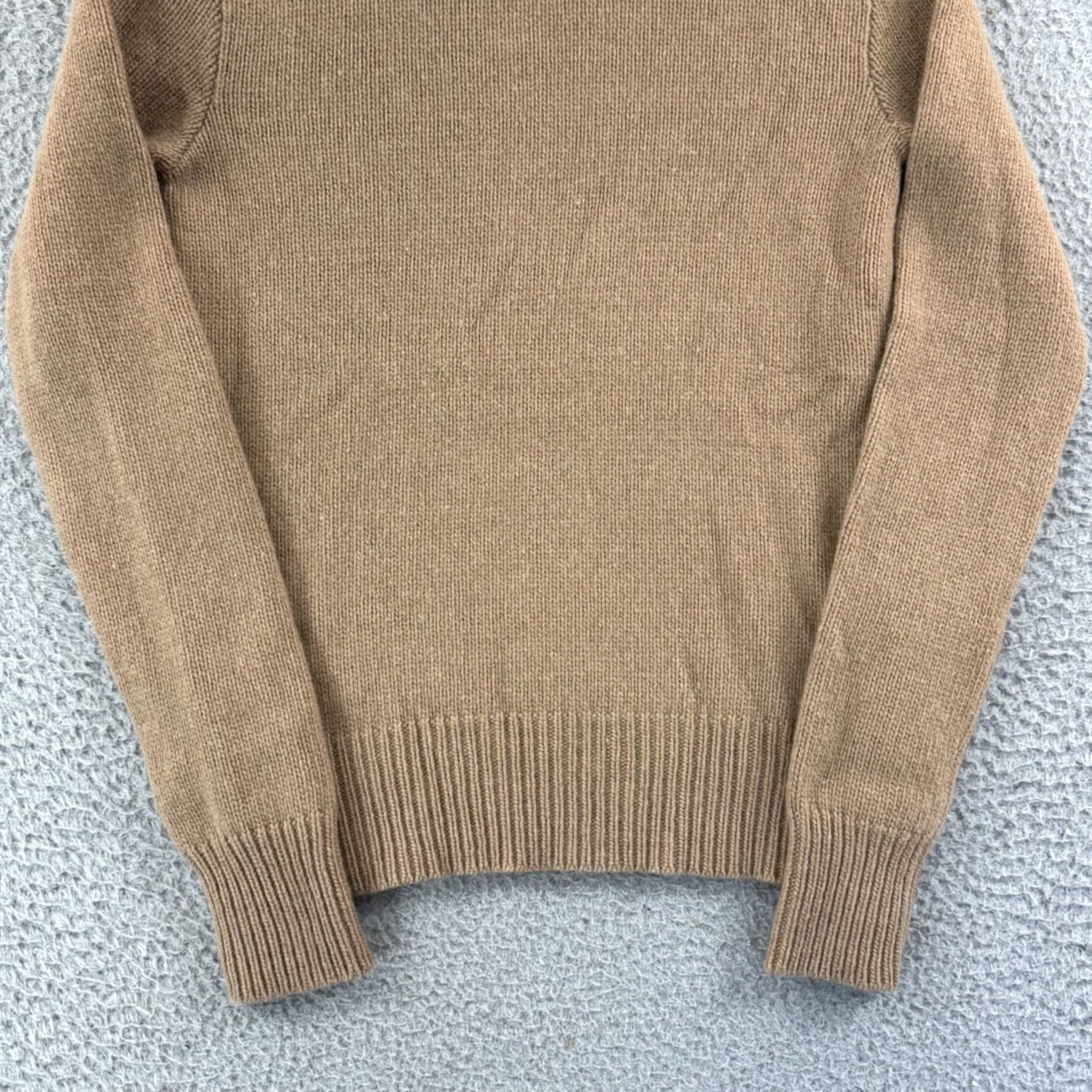 Ralph Lauren Ralph Lauren Sweater Womens Medium Brown Turtleneck Cashmere Wool Long Sleeve Pullover Size M / US 6-8 / IT 42-44 - 2 Thumbnail