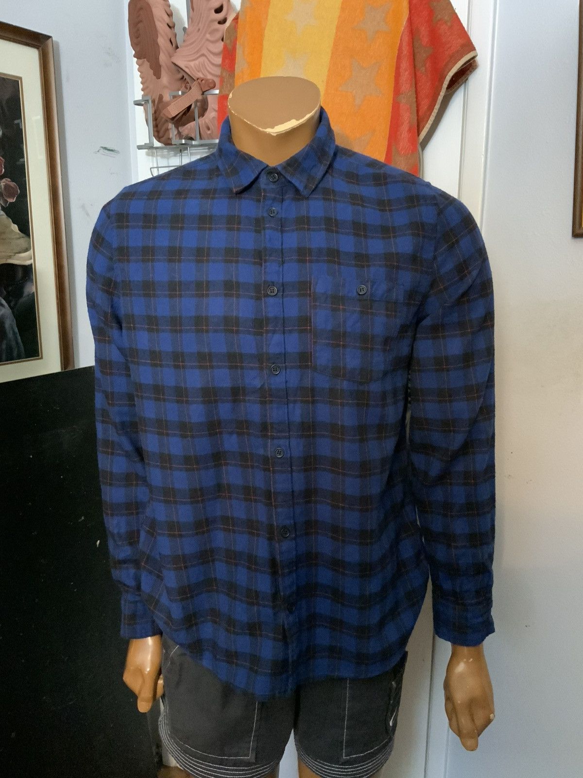 Cotton On Bon Jovi Slippery When Wet Rock Band Flannel Button Shirt Size US L / EU 52-54 / 3 - 7 Thumbnail