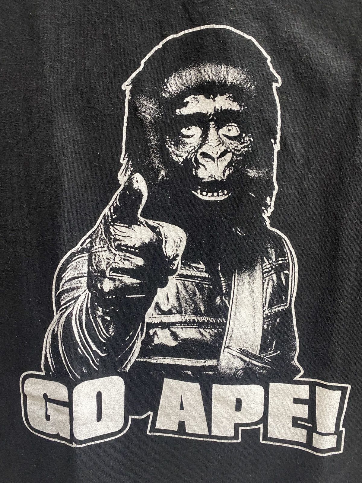Vintage GO APE TSHIRT Size US L / EU 52-54 / 3 - 2 Thumbnail